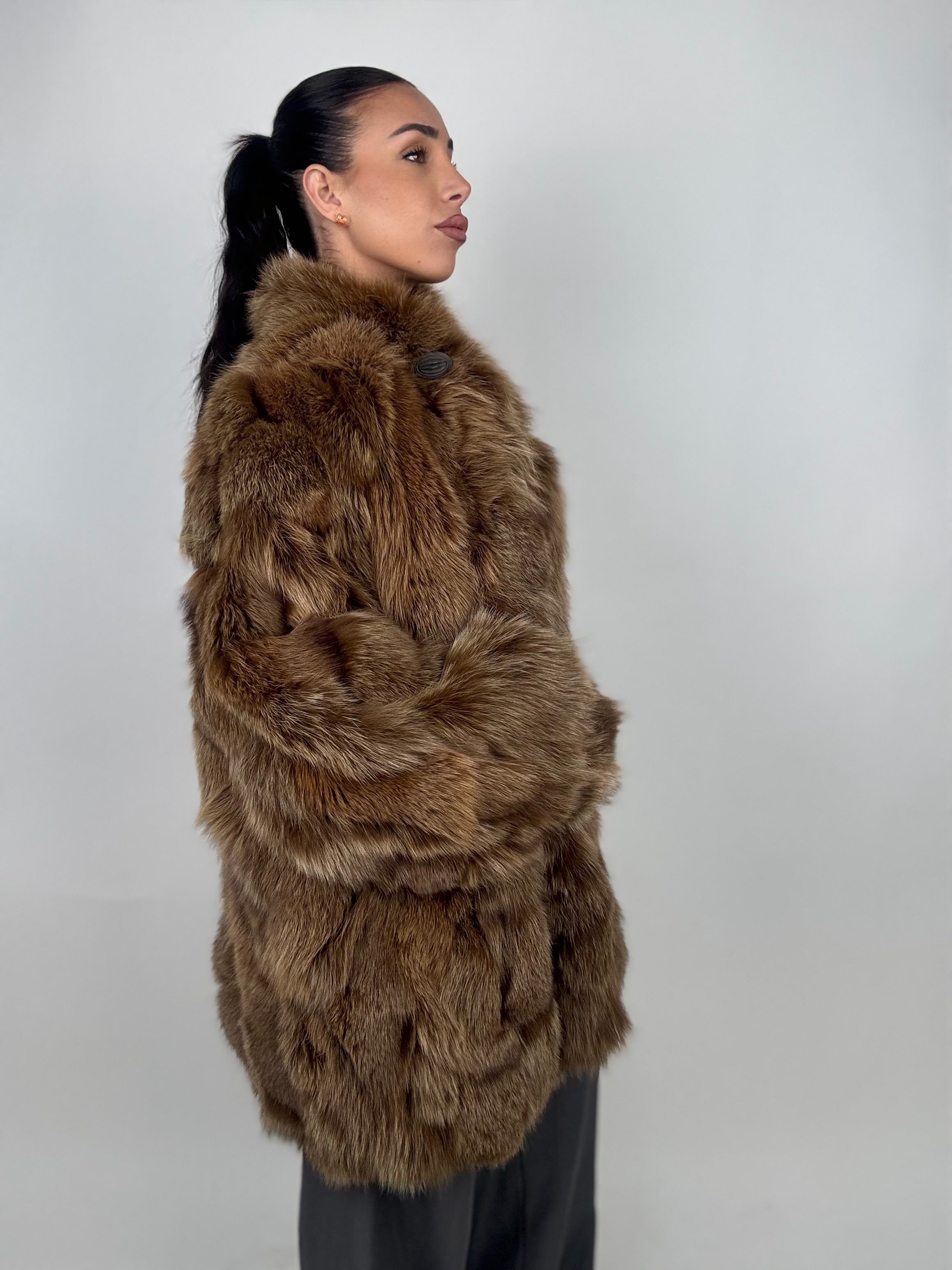 Mink Bomber Jacket