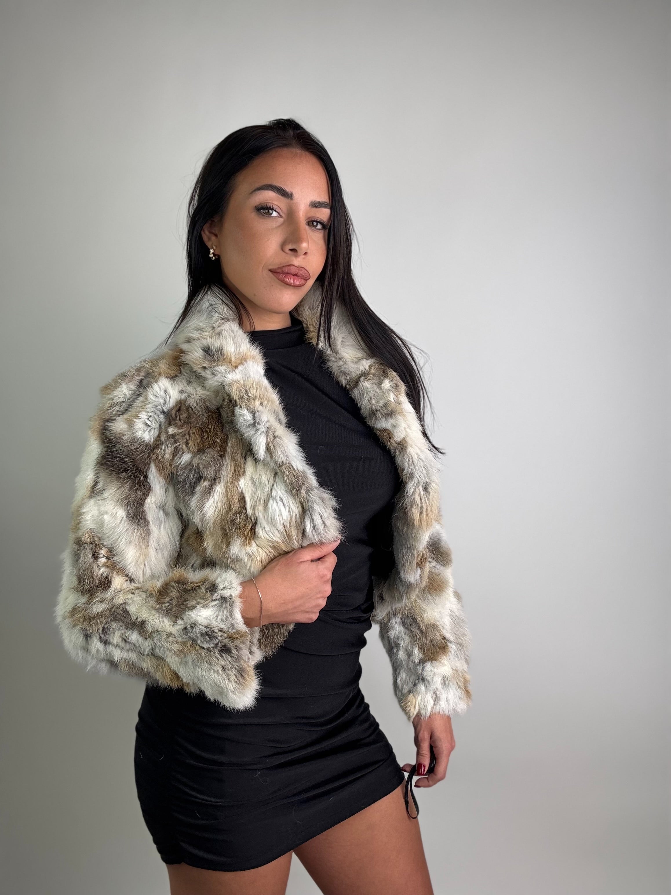 Giacca in volpe della groenlandia N29