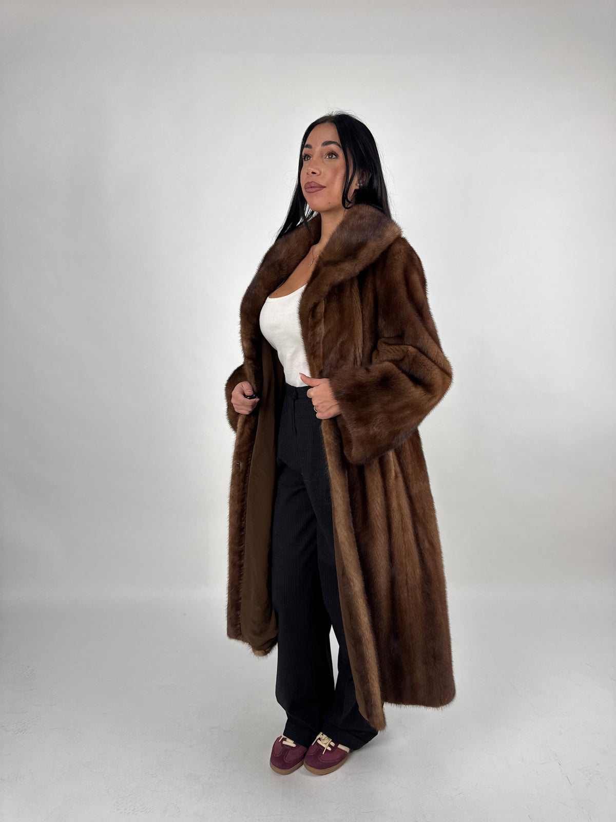 Cappotto in visone N762