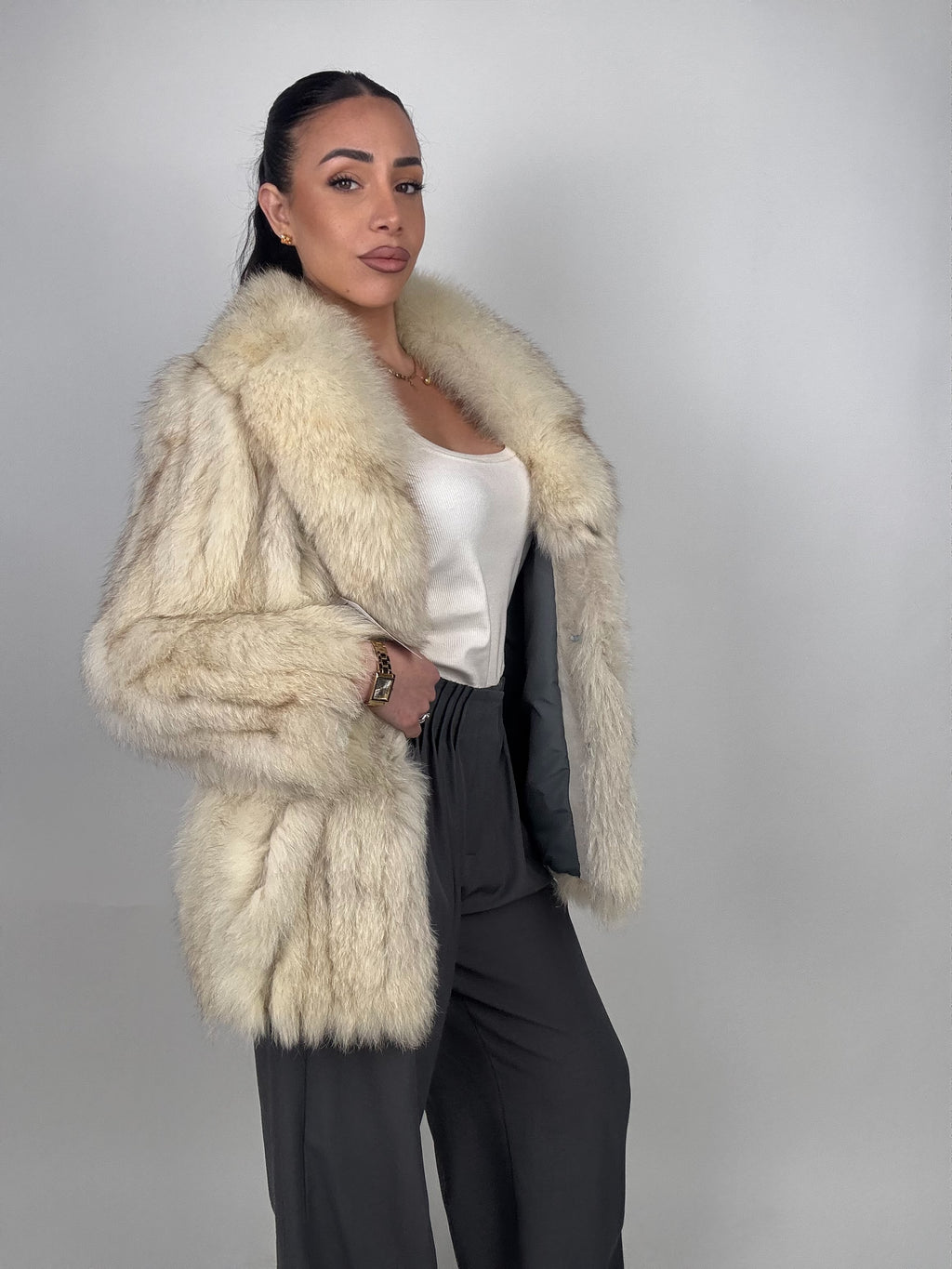 Mink Bomber Jacket