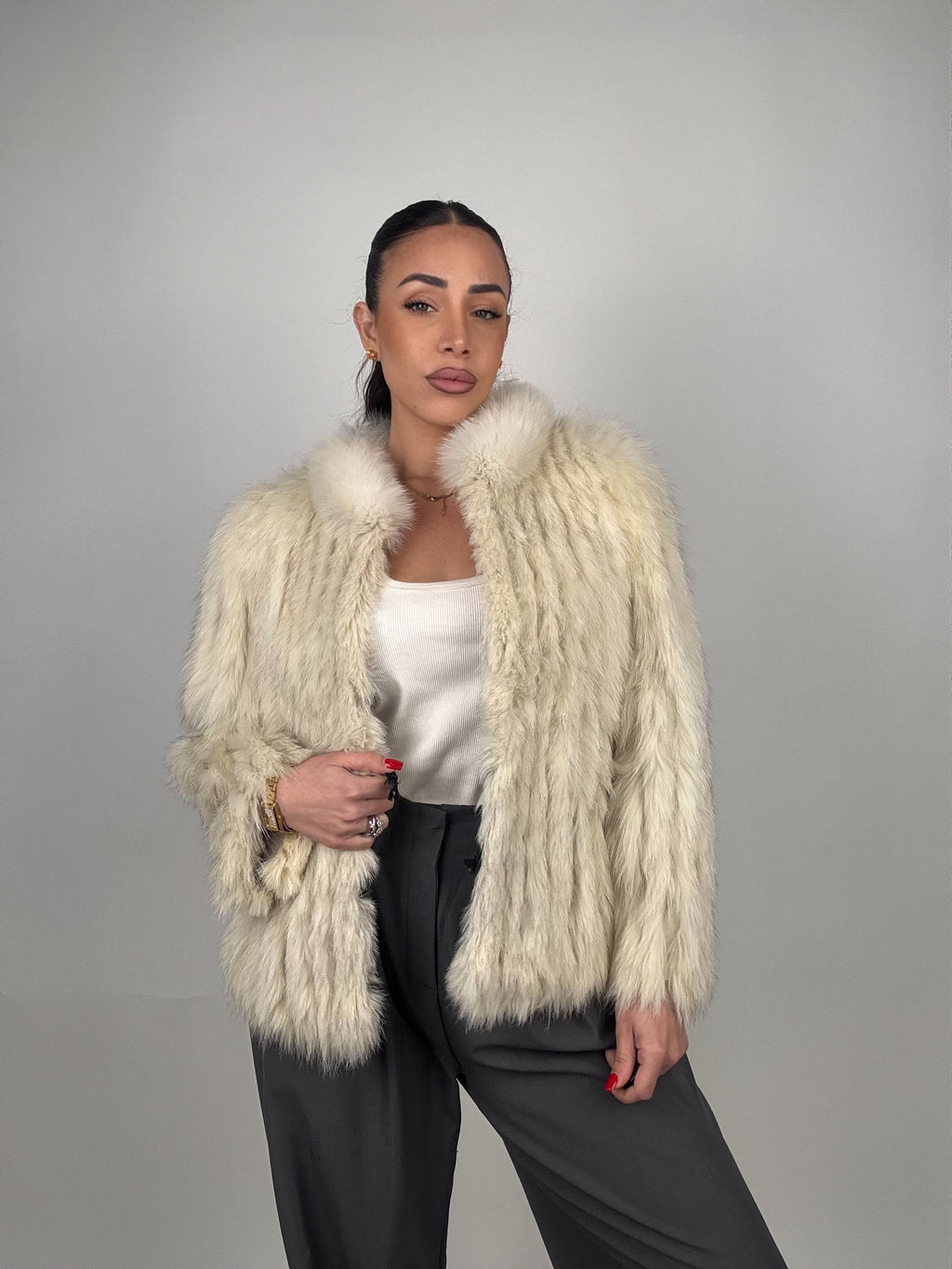Mink Bomber Jacket