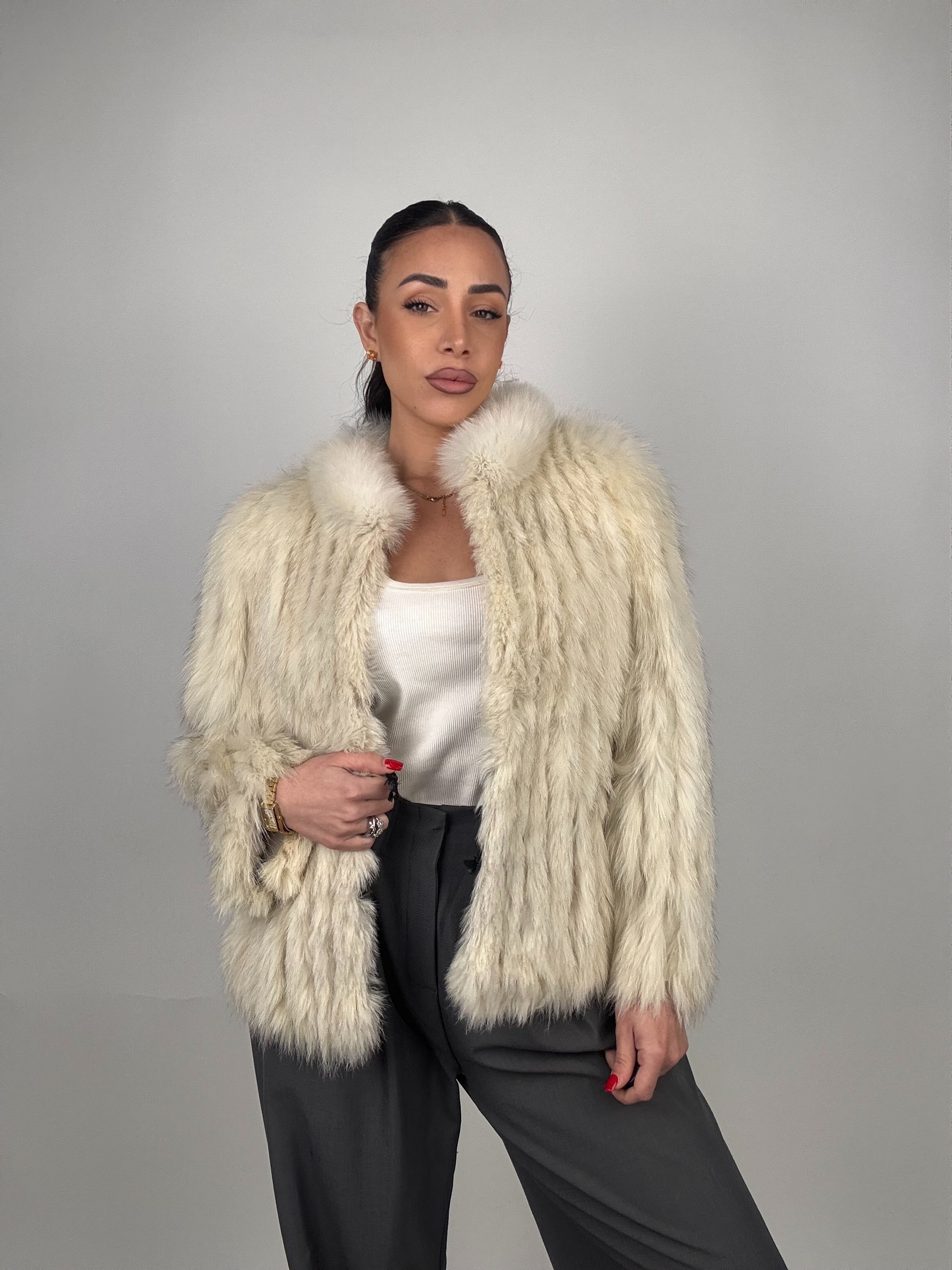 Mink Bomber Jacket