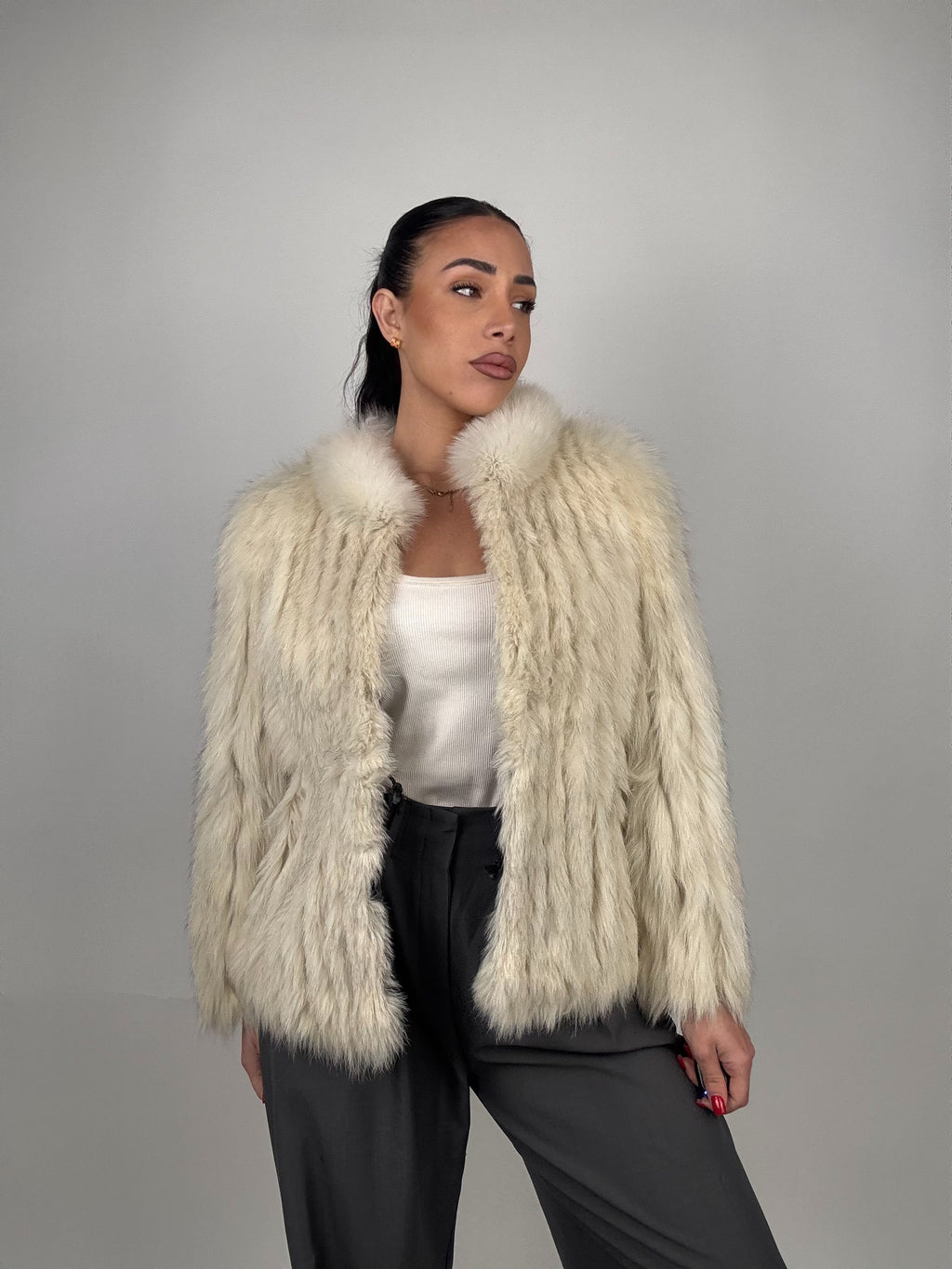 Mink Bomber Jacket