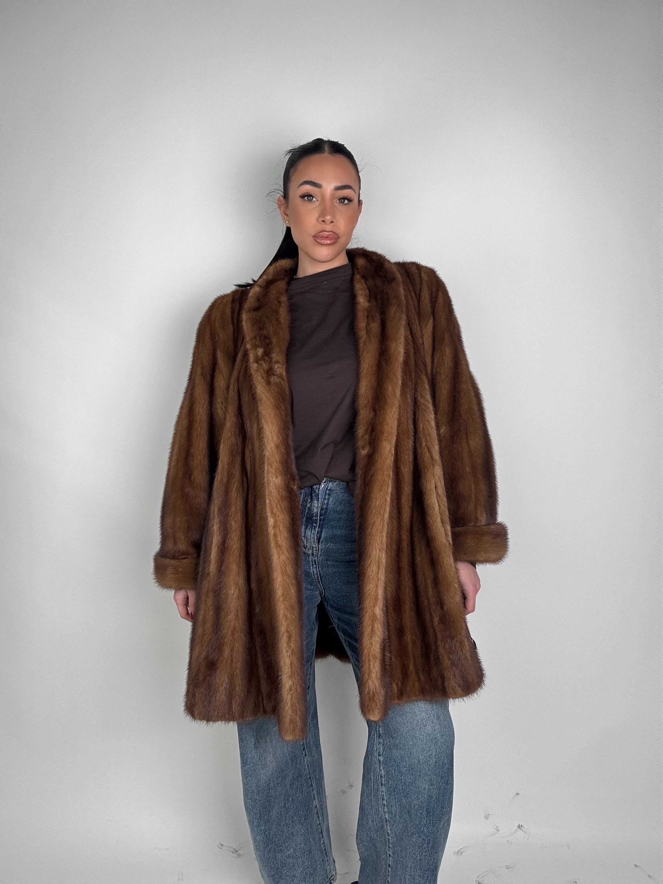 Cappotto in visone N524