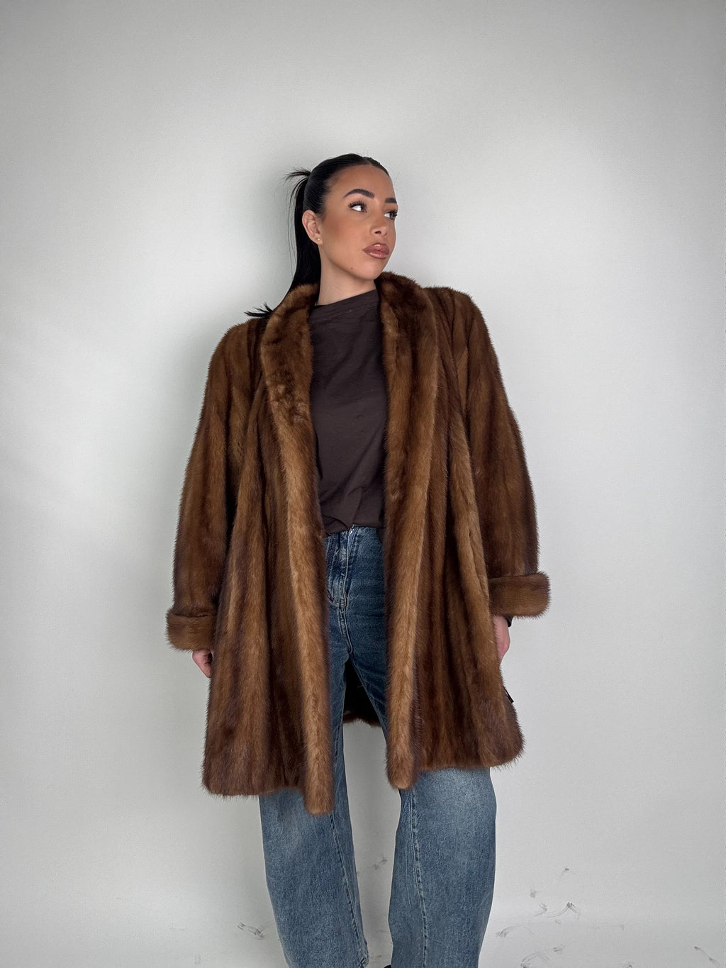 Cappotto in visone N524