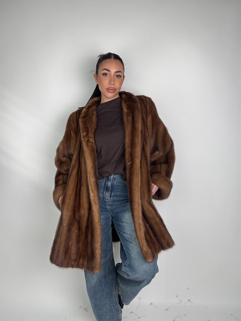 Cappotto in visone N524