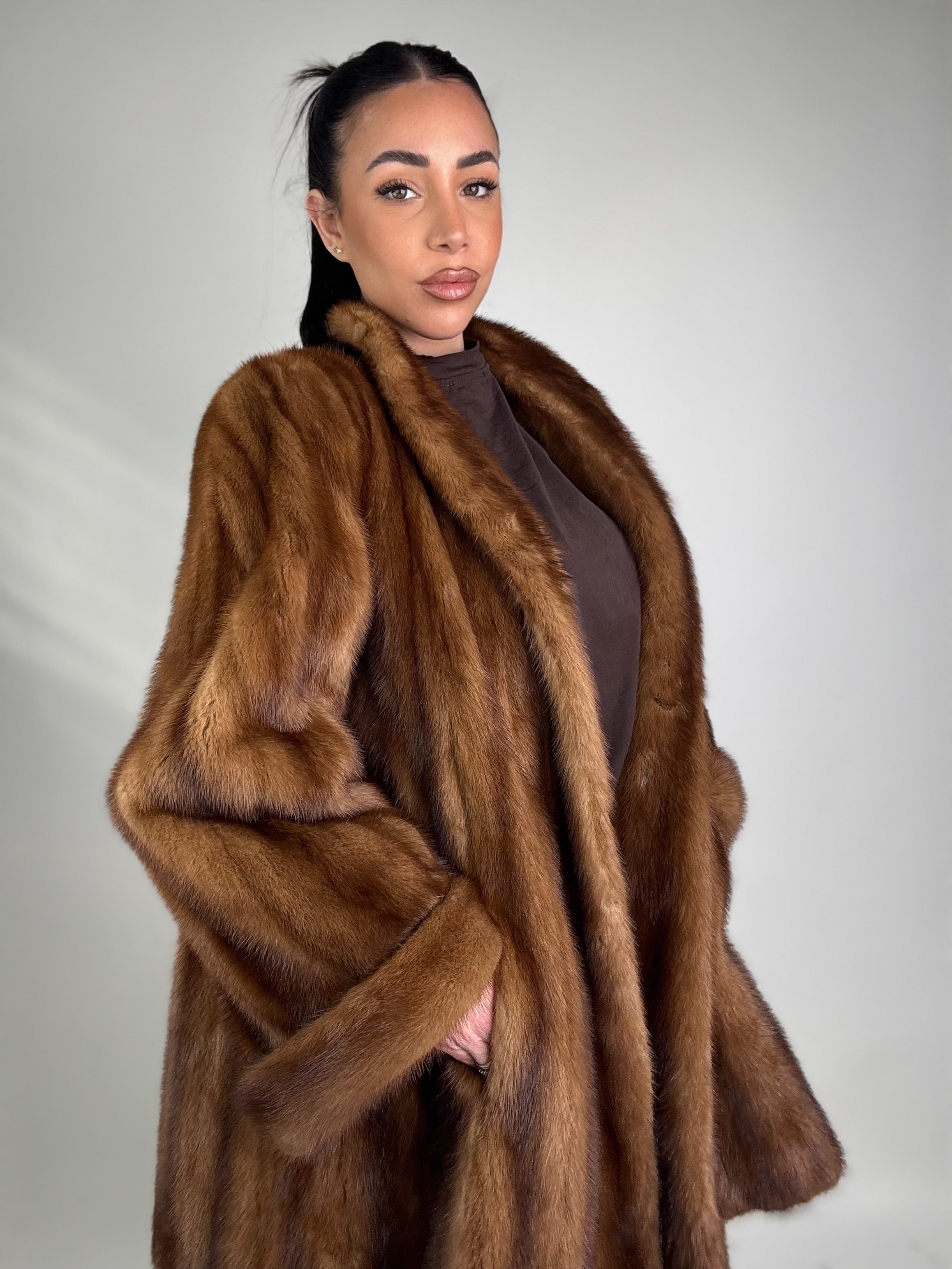 Cappotto in visone N524