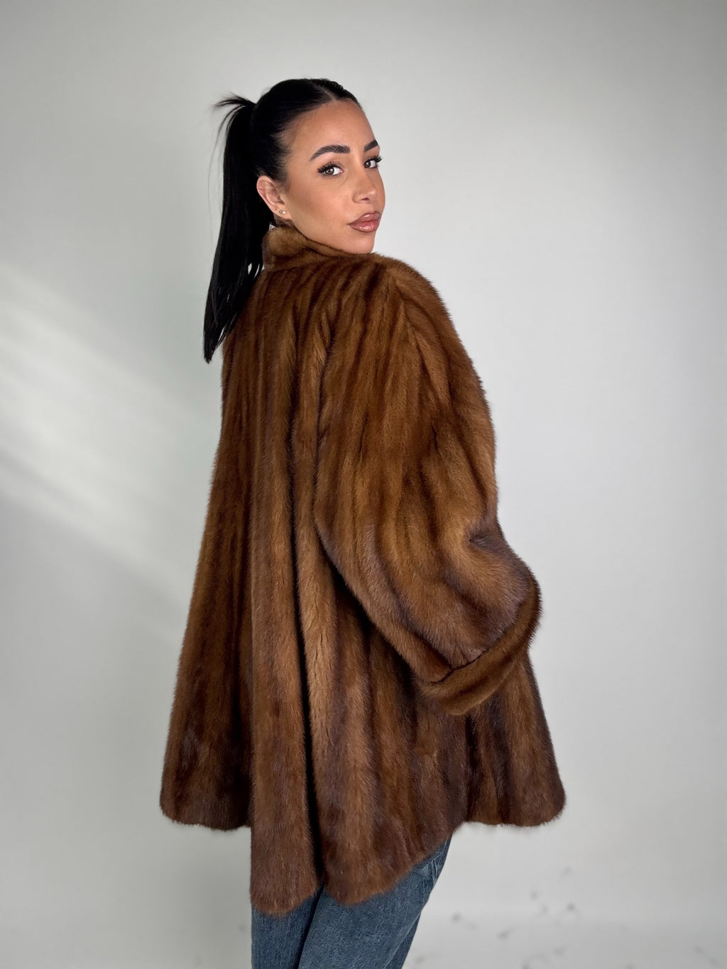 Cappotto in visone N524