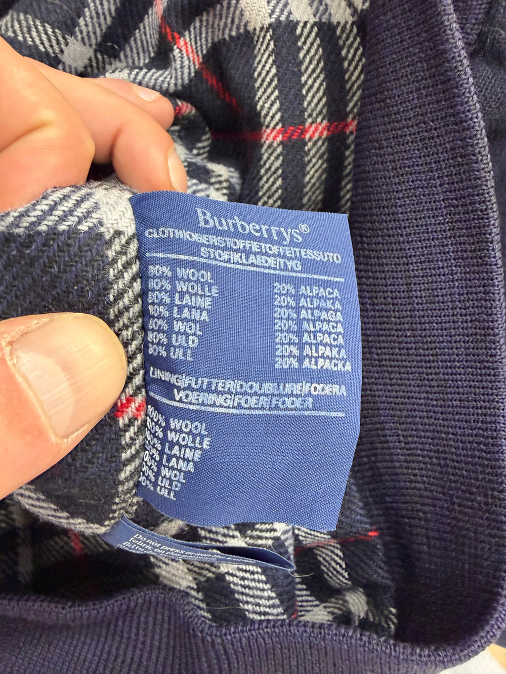 Giacca Burberry
