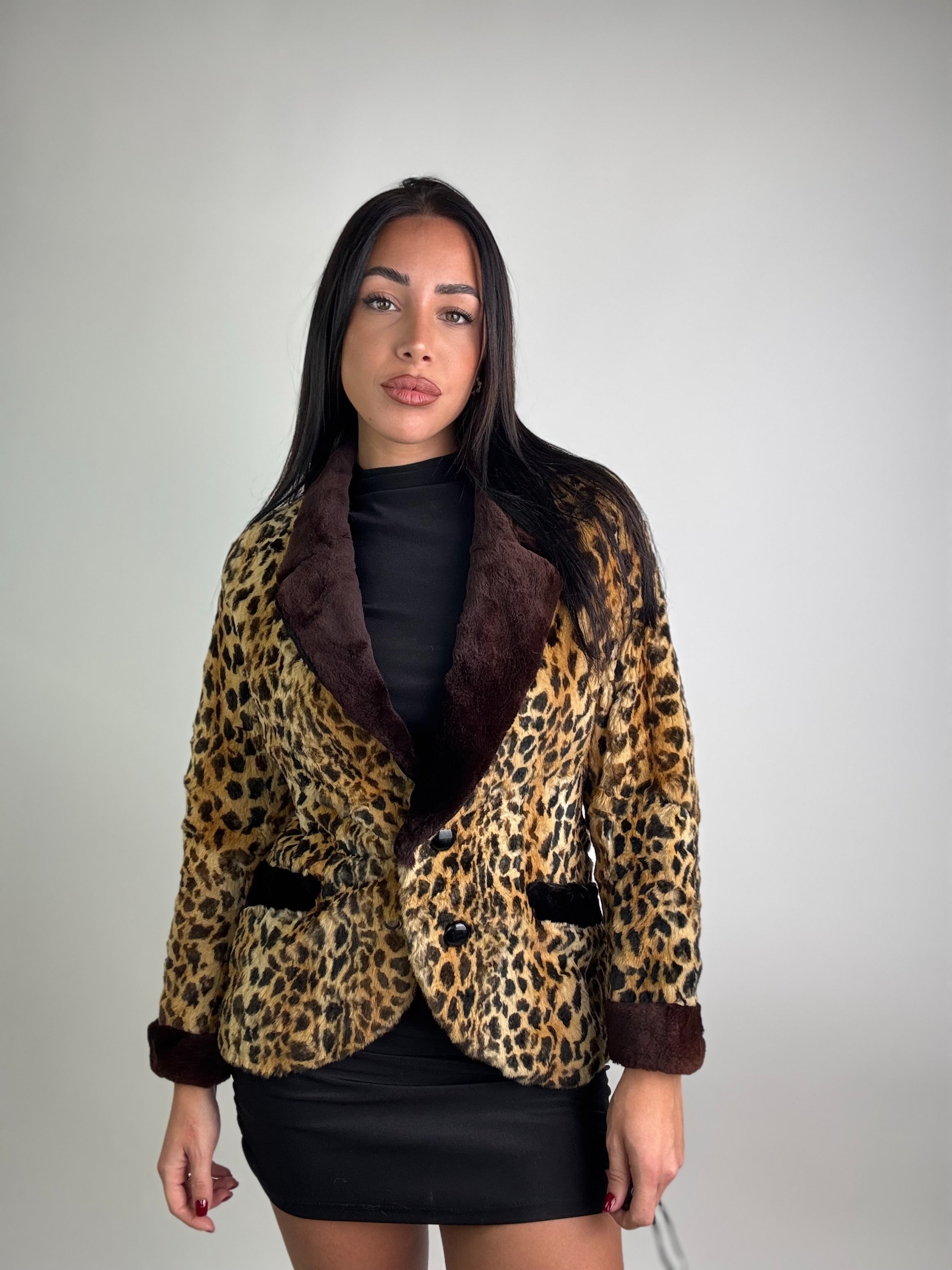 Giacca in visone rasato N241