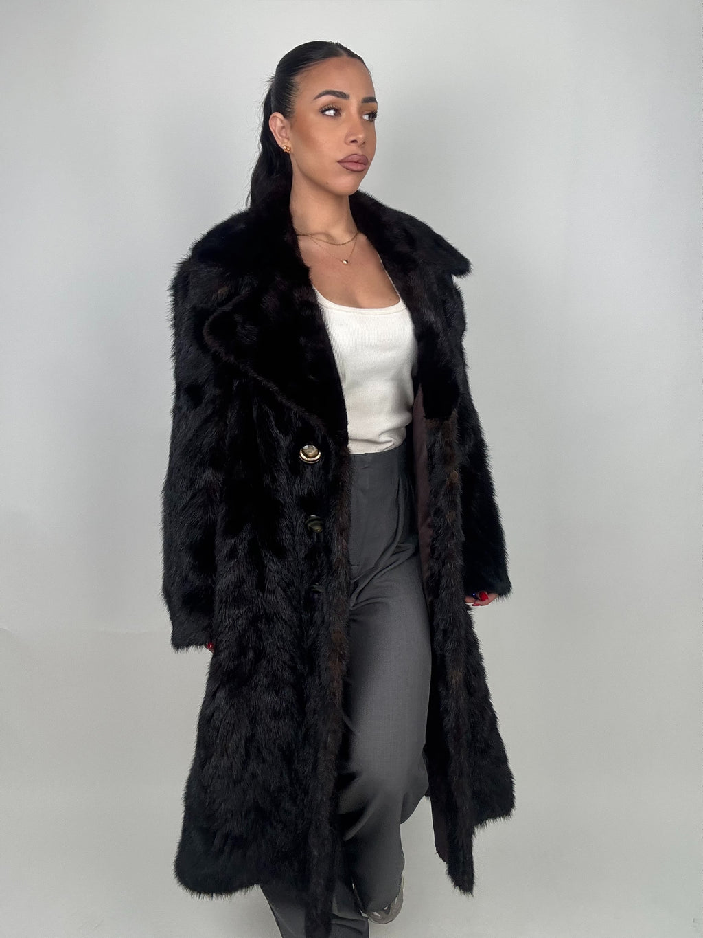 Cappotto in visone N622