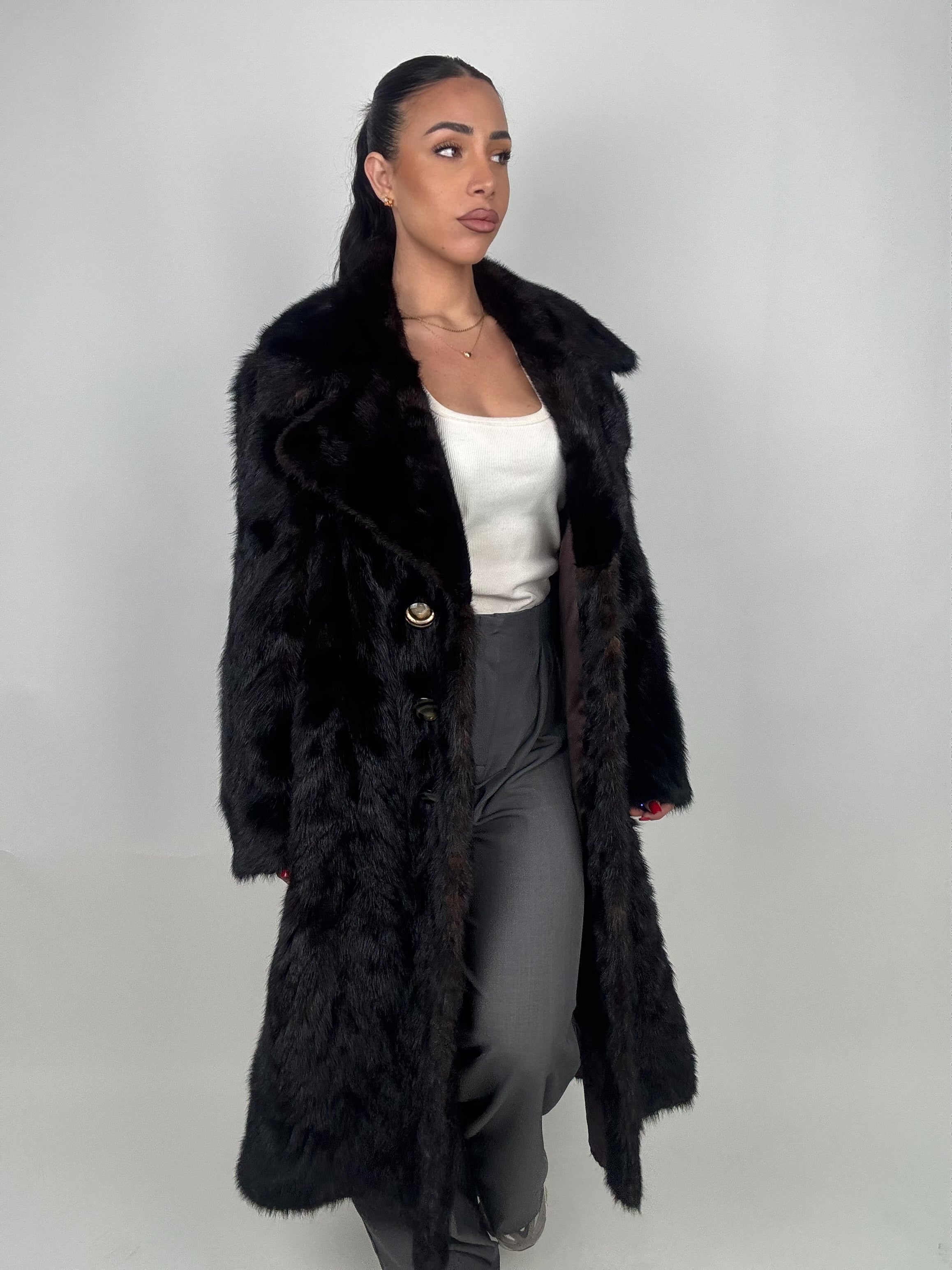 Cappotto in visone N622