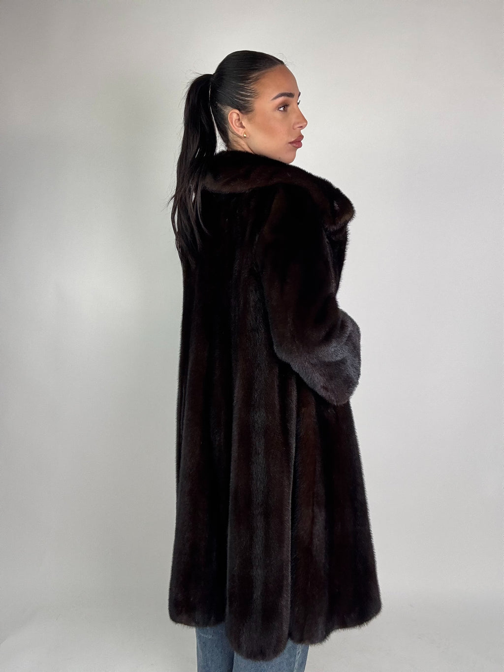 Cappotto in visone N456