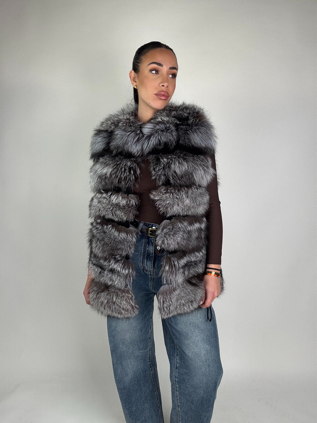 Mink Bomber Jacket