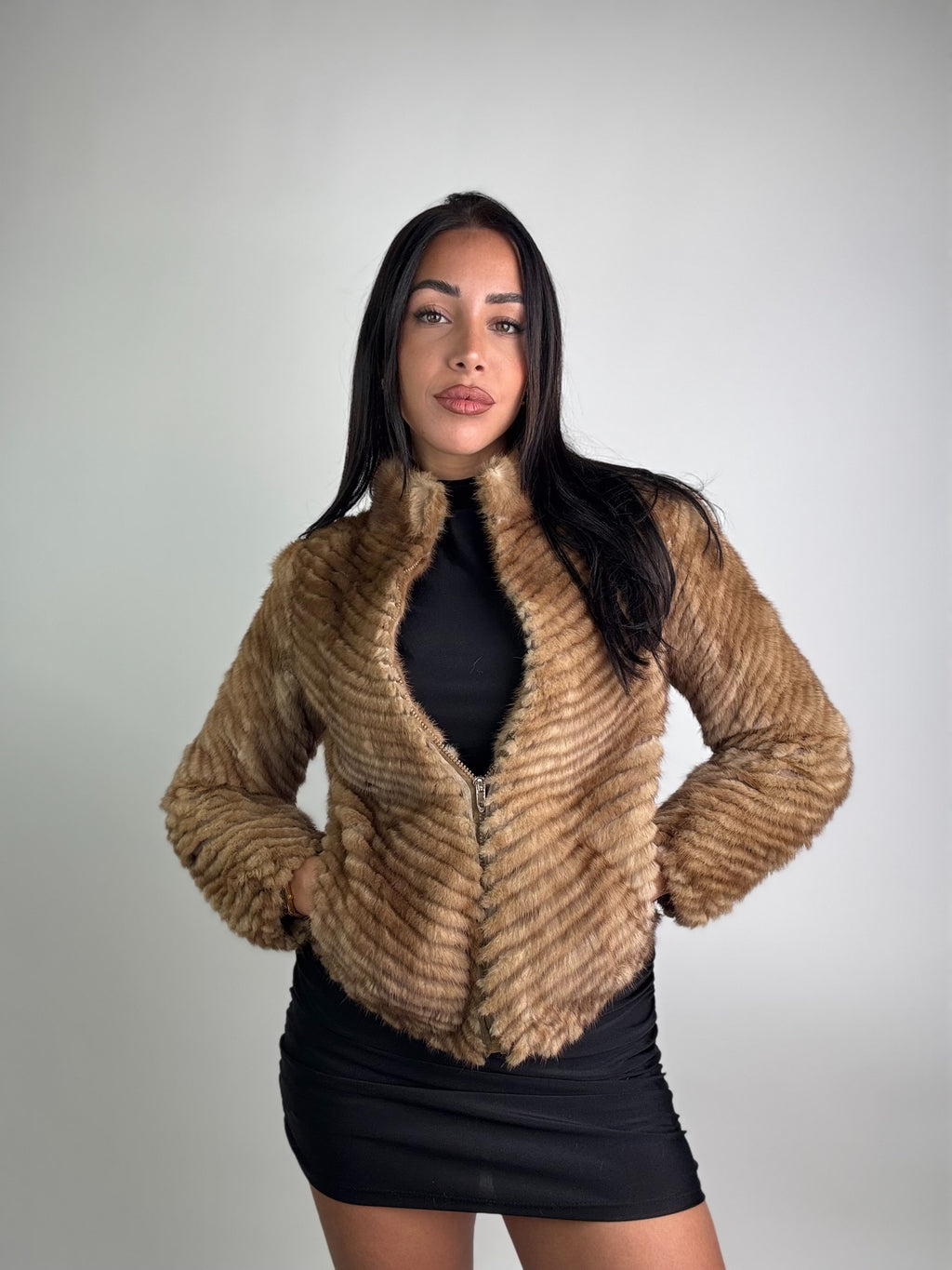 Giacca in visone N246