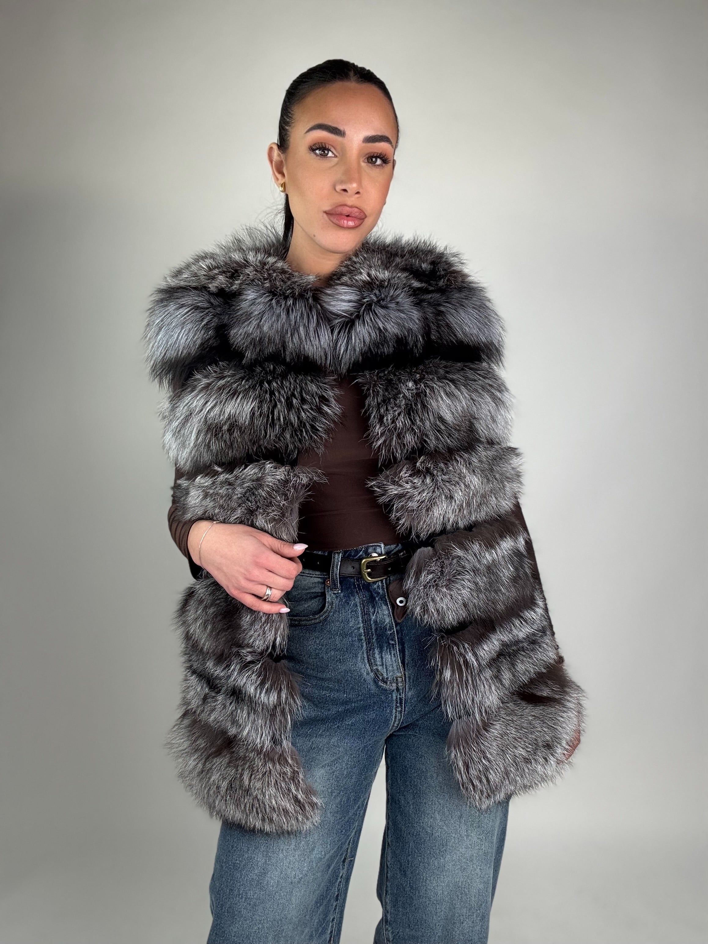 Mink Bomber Jacket