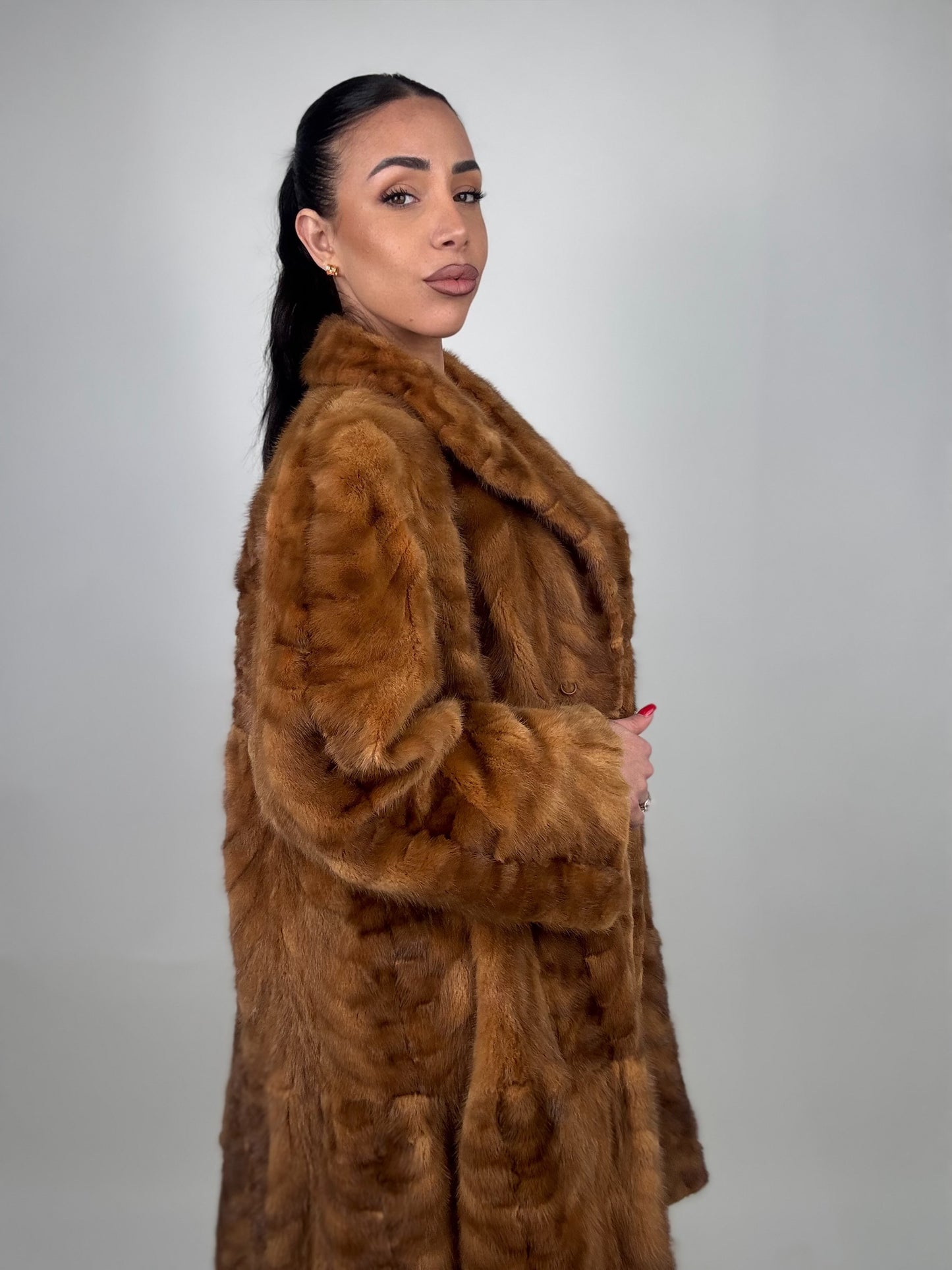 Cappotto in visone N623