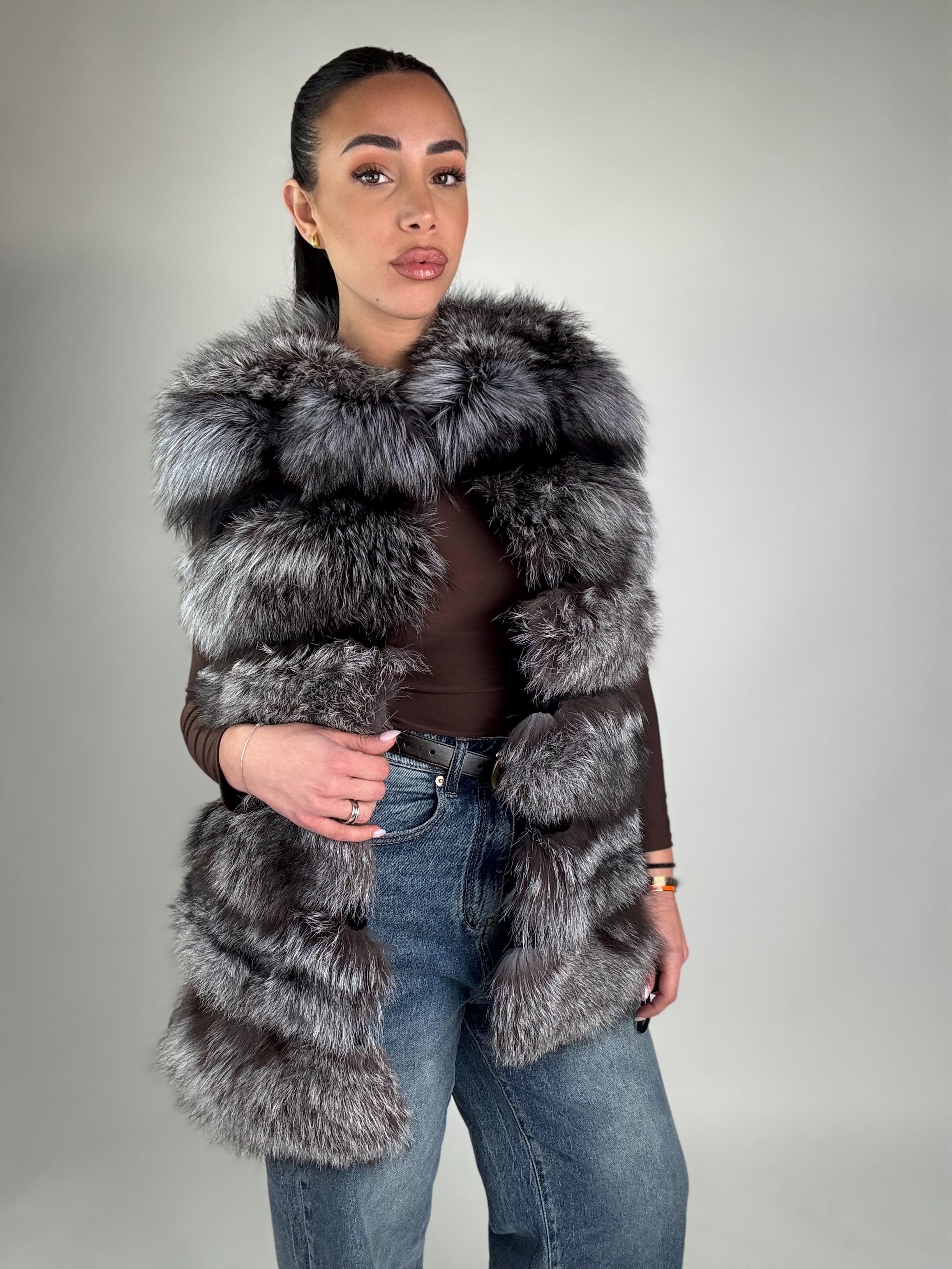 Mink Bomber Jacket