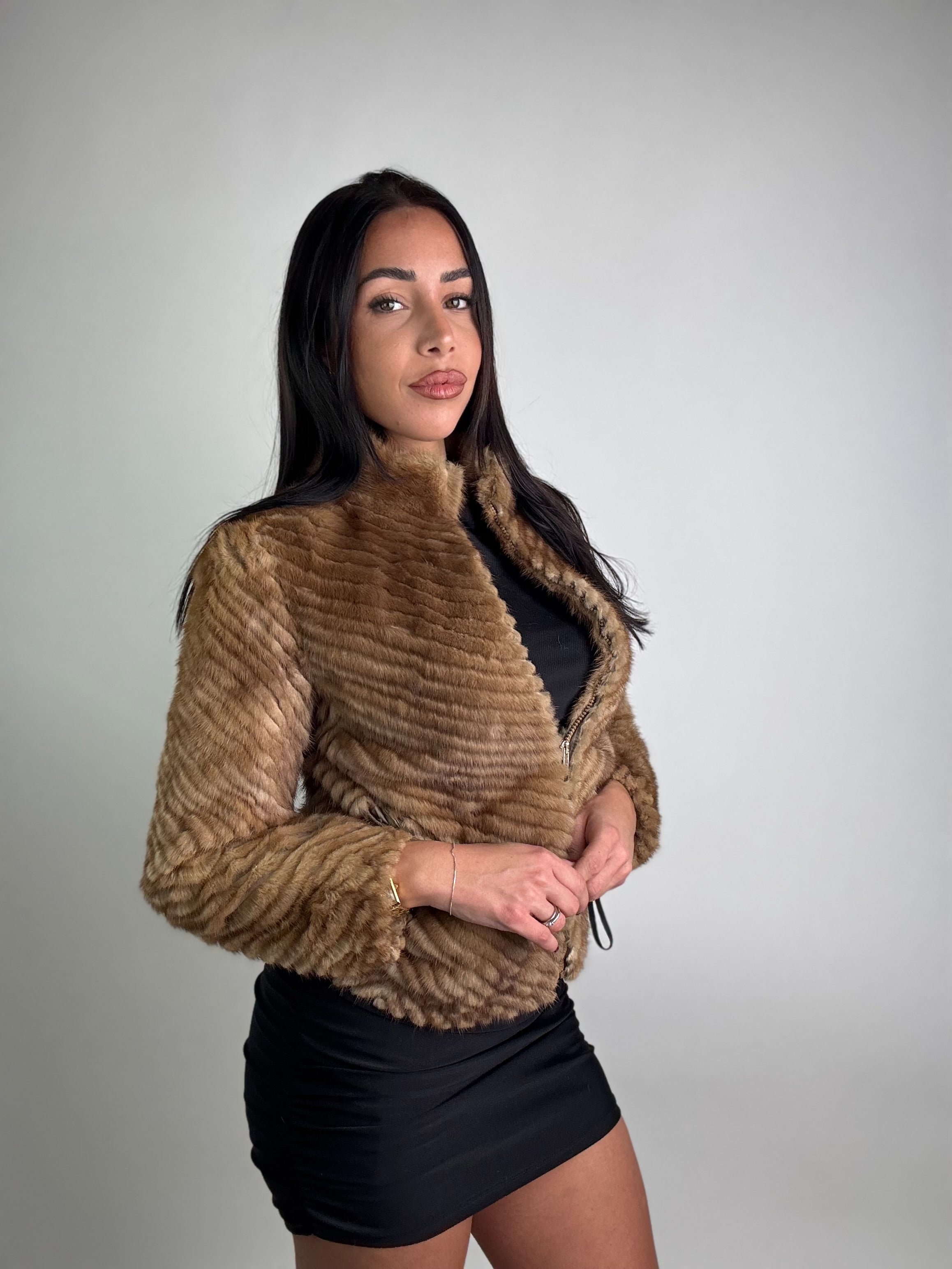 Giacca in visone N246