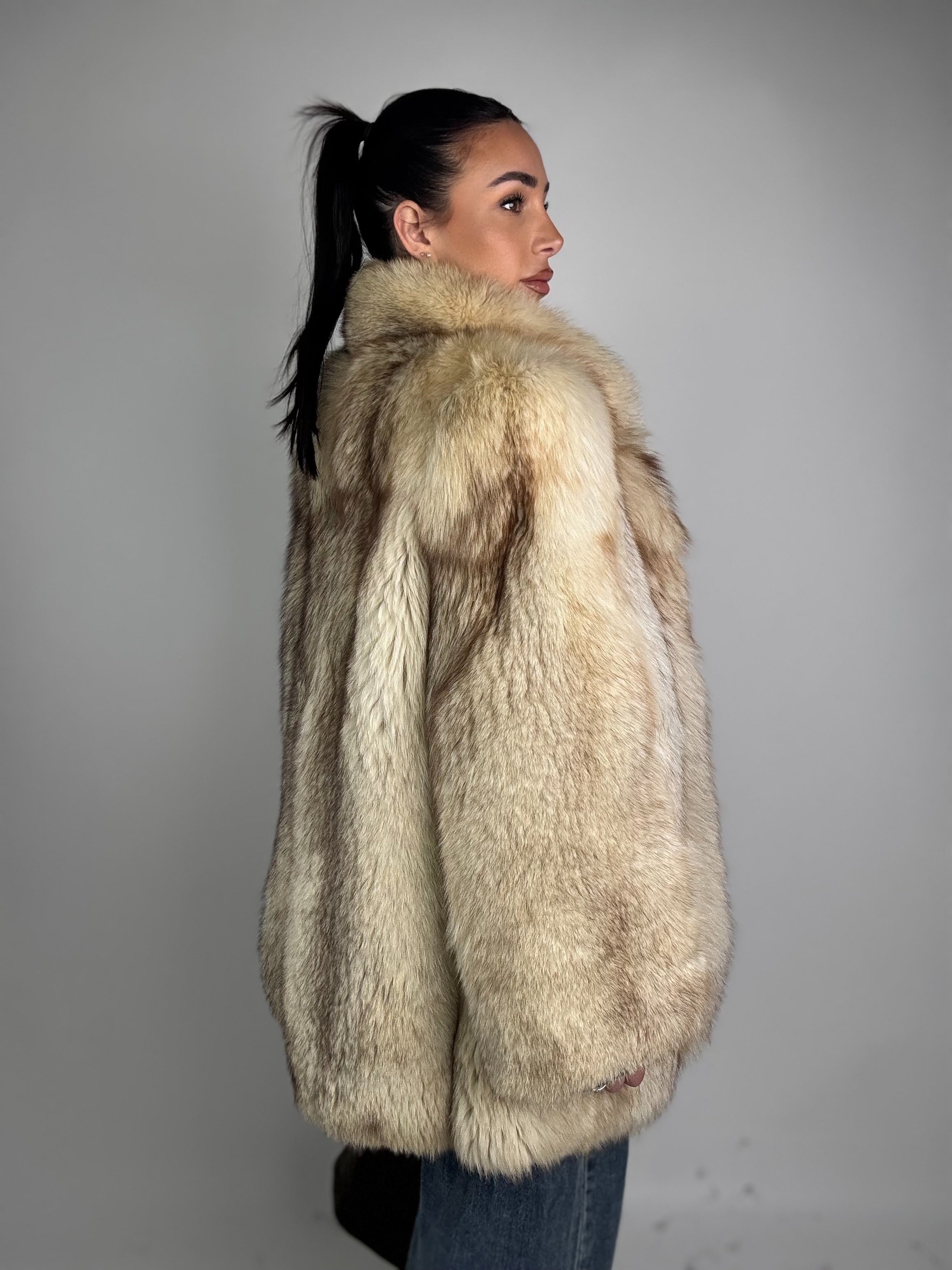Mink Bomber Jacket