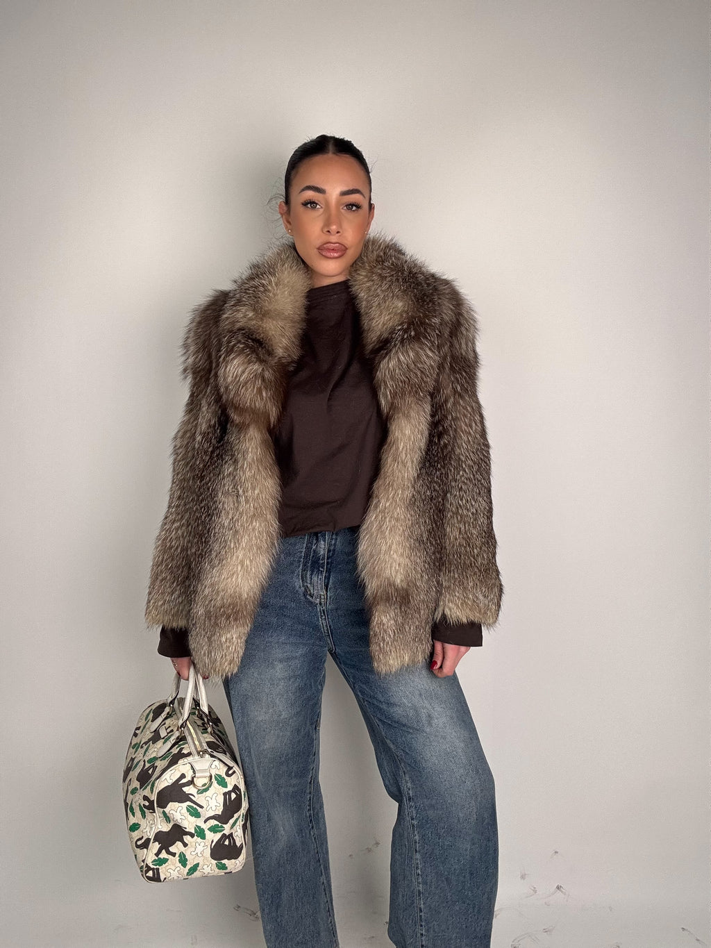 Mink Bomber Jacket