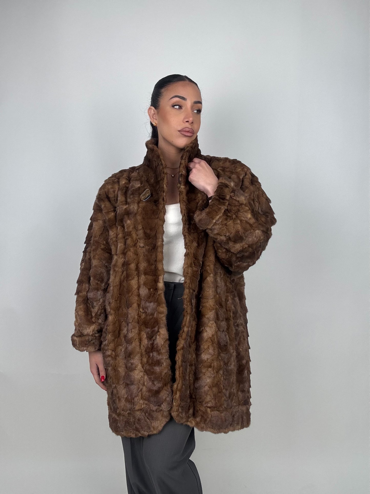Cappotto in visone N625