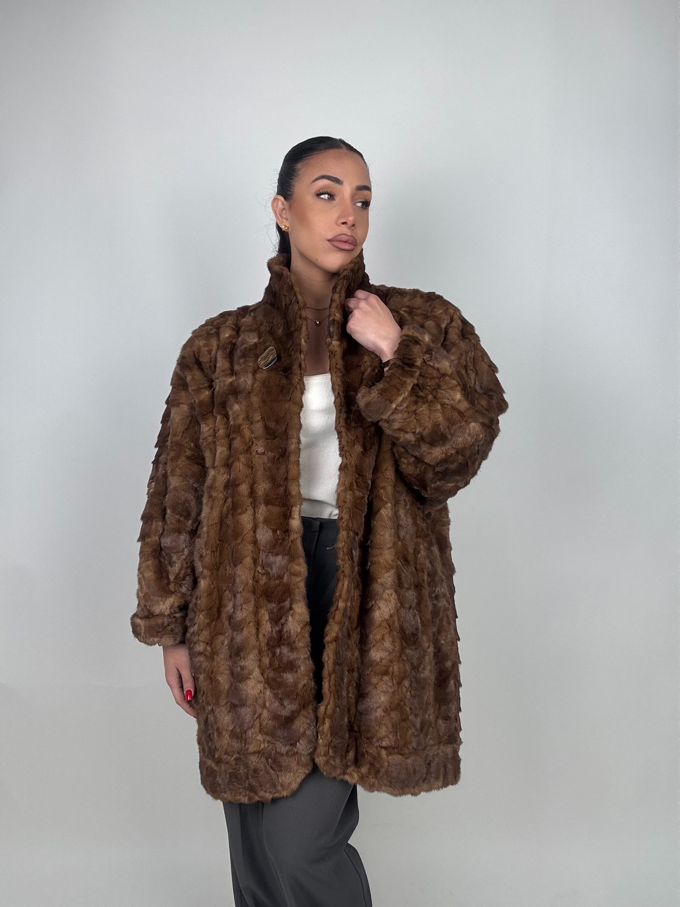 Cappotto in visone N625