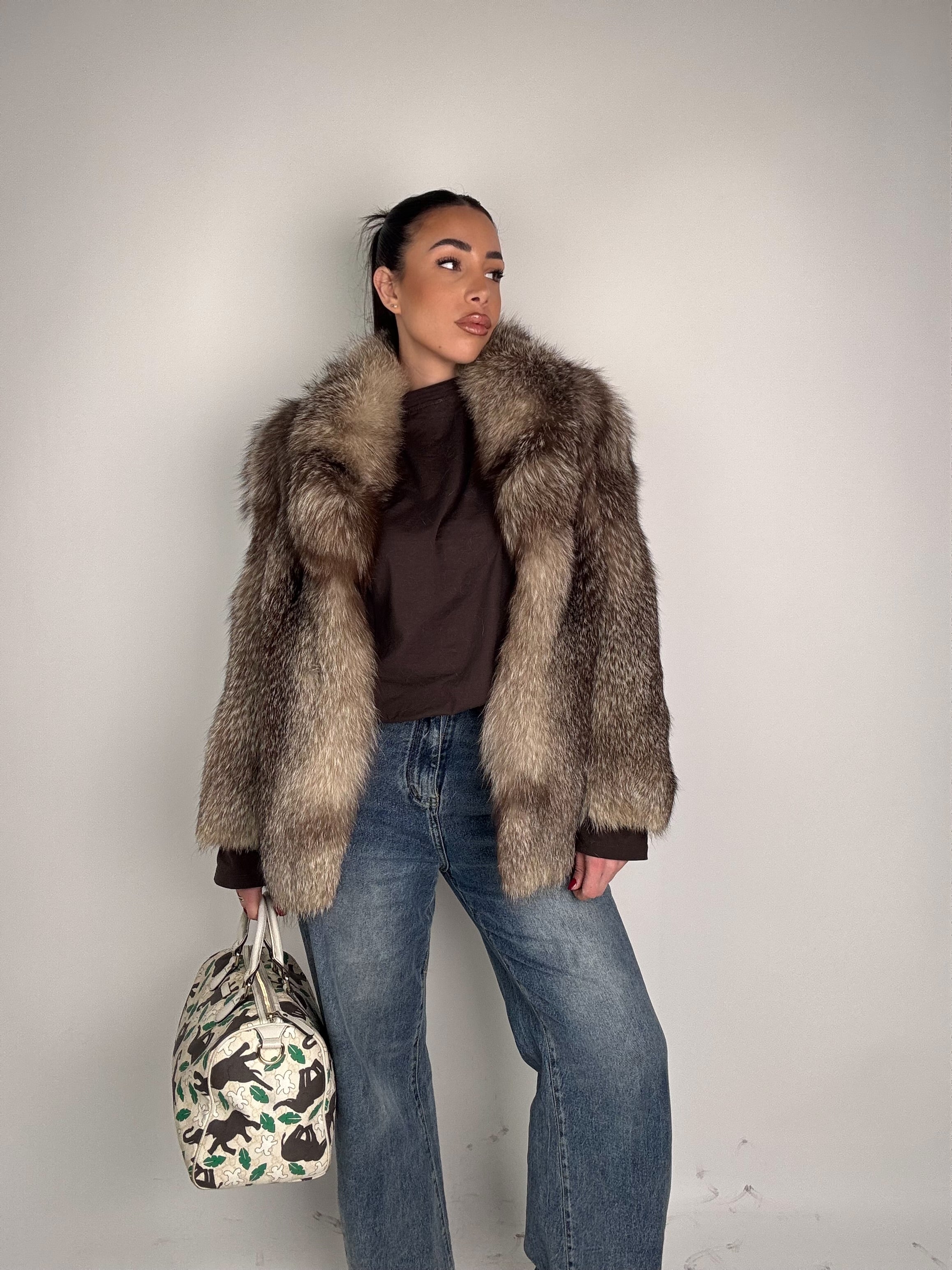 Mink Bomber Jacket