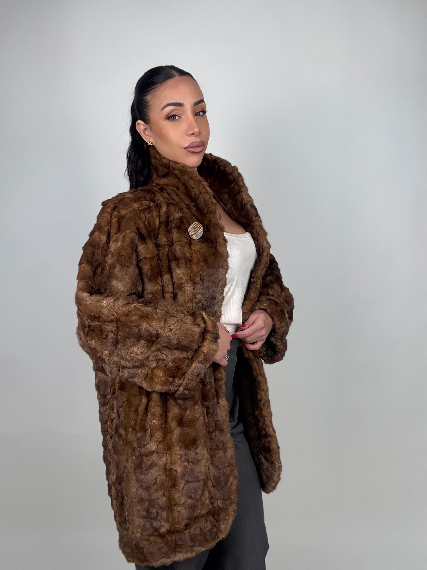 Cappotto in visone N625