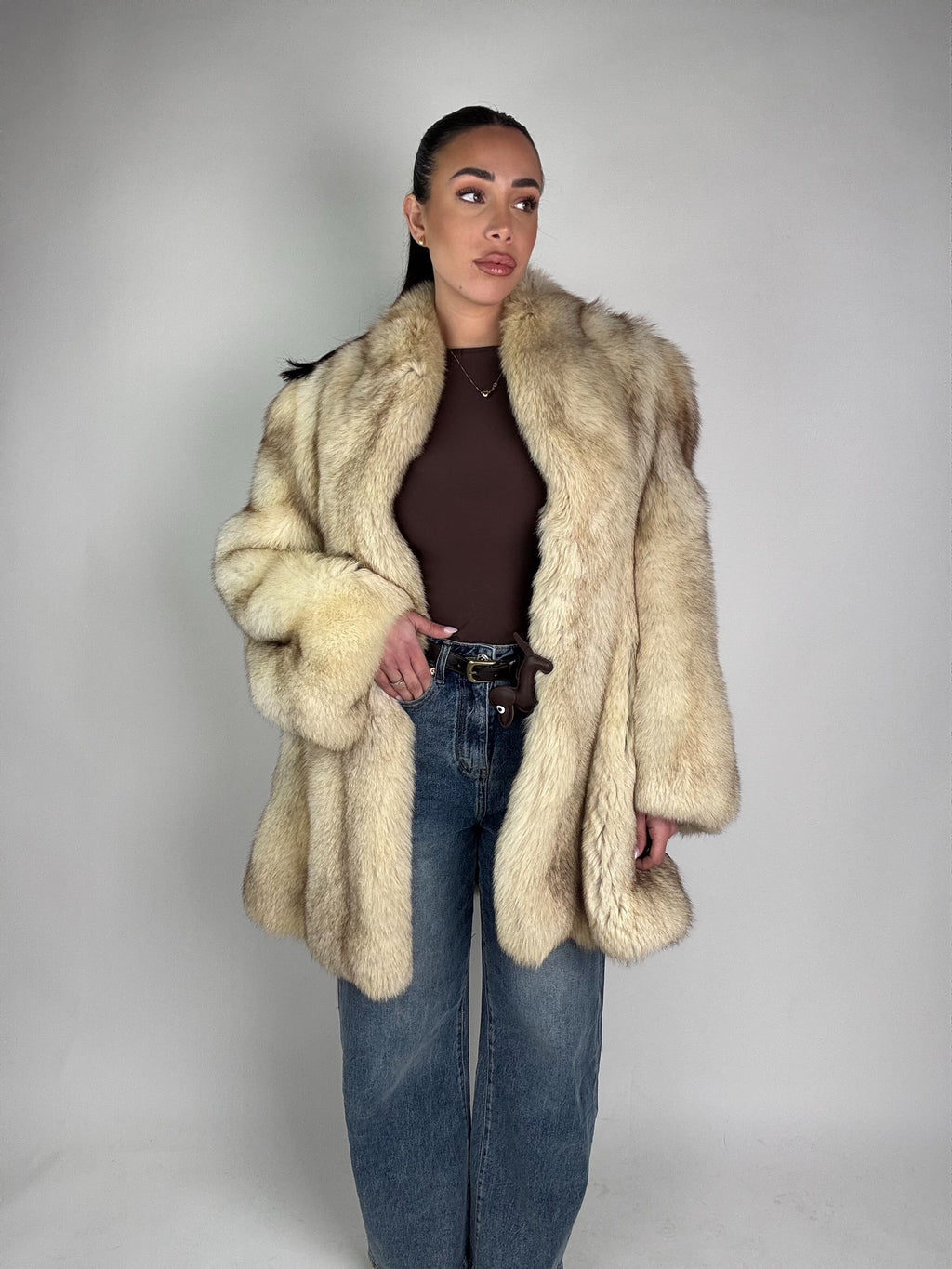 Mink Bomber Jacket