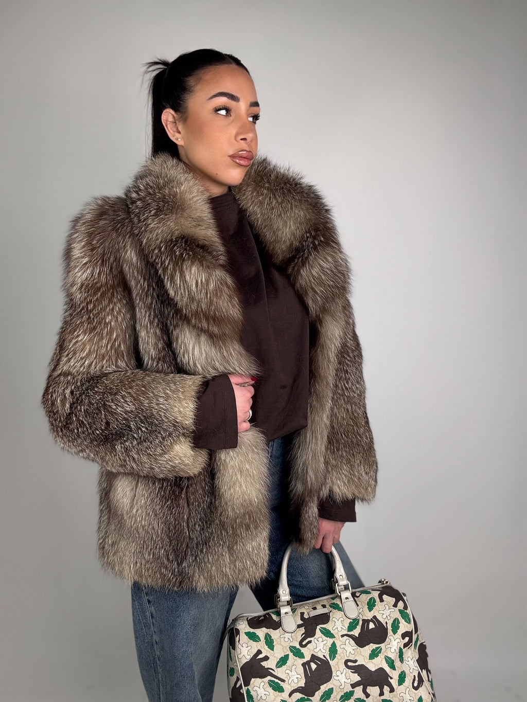 Mink Bomber Jacket