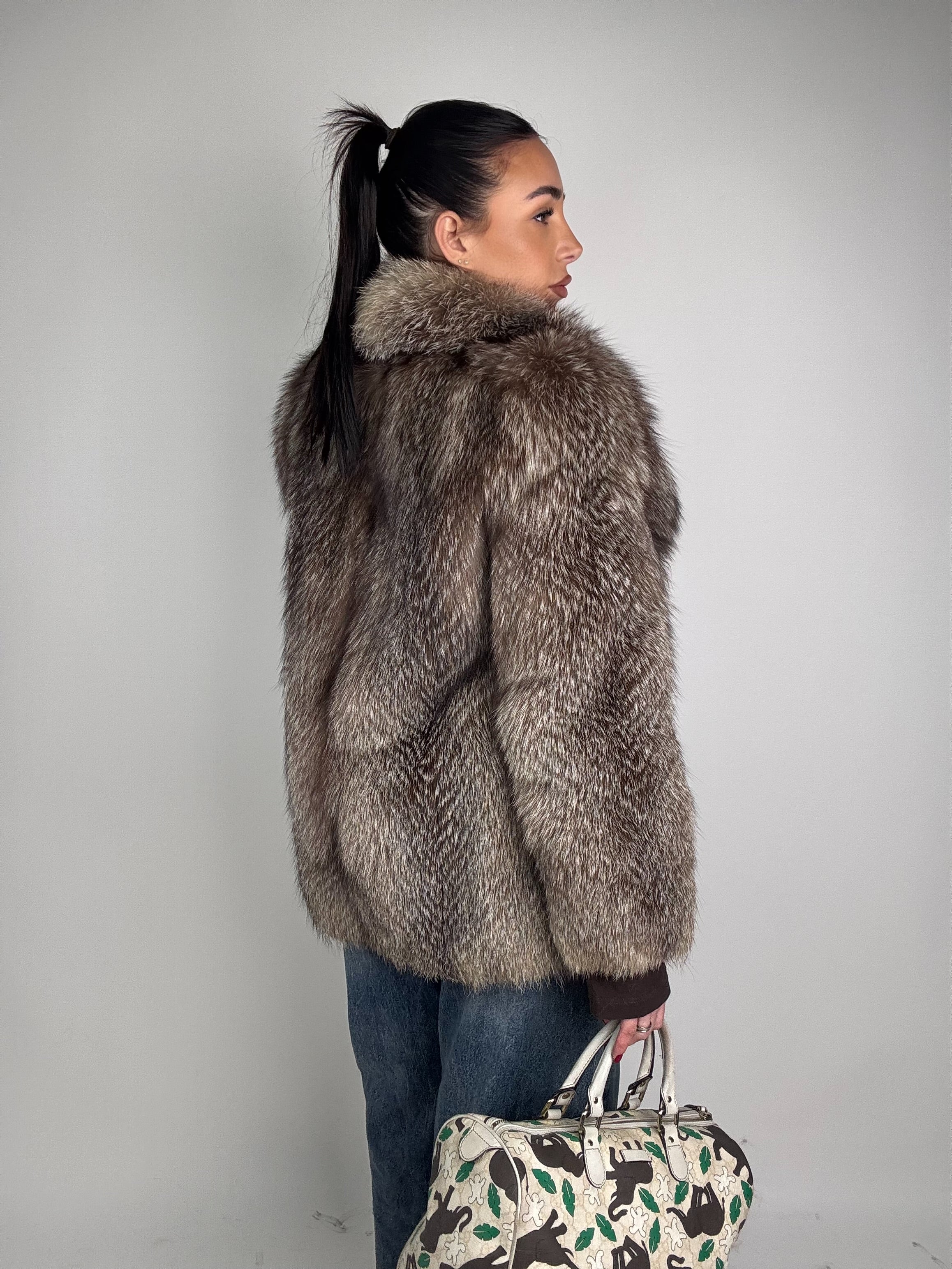 Mink Bomber Jacket