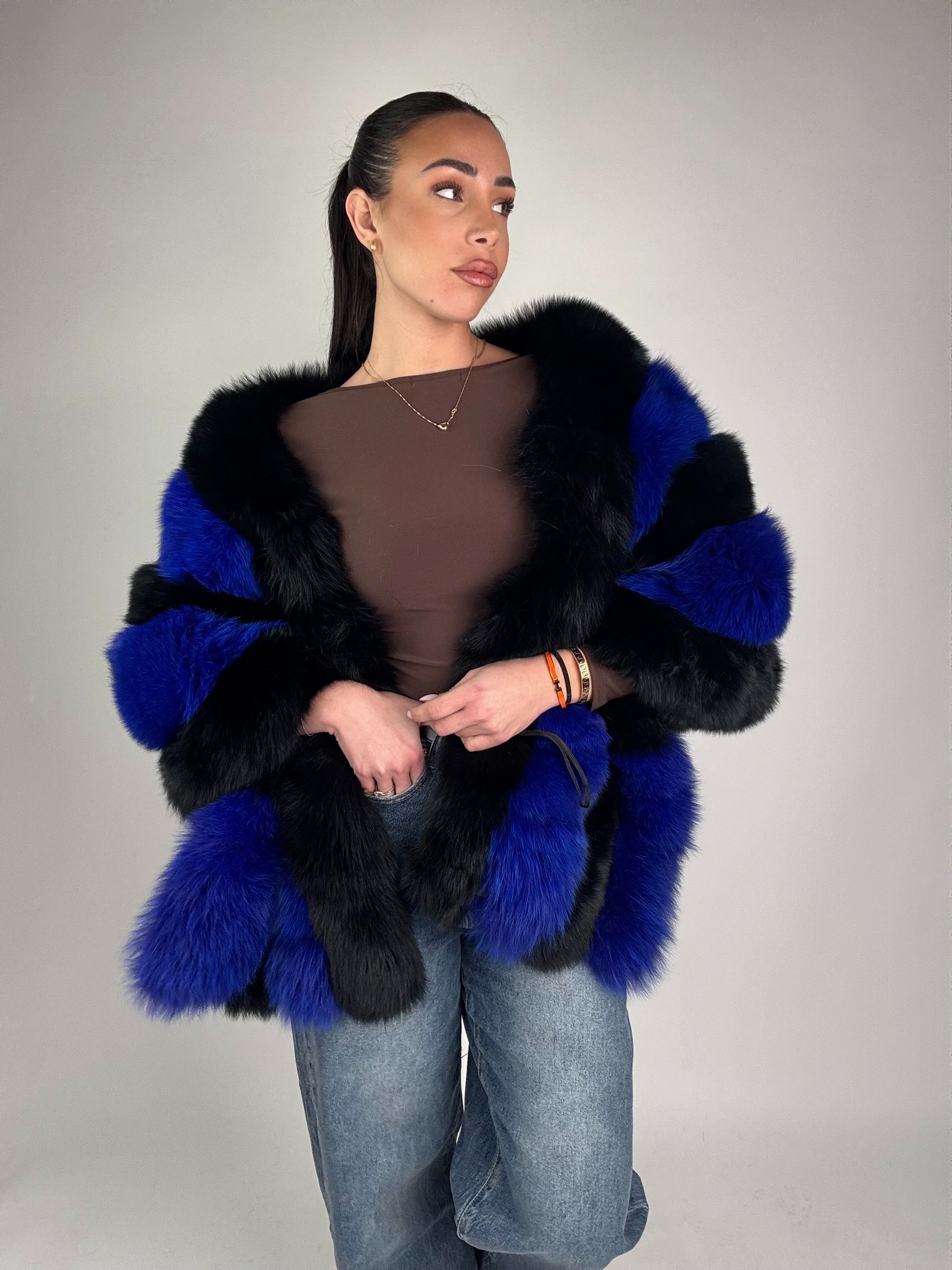 Mink Bomber Jacket