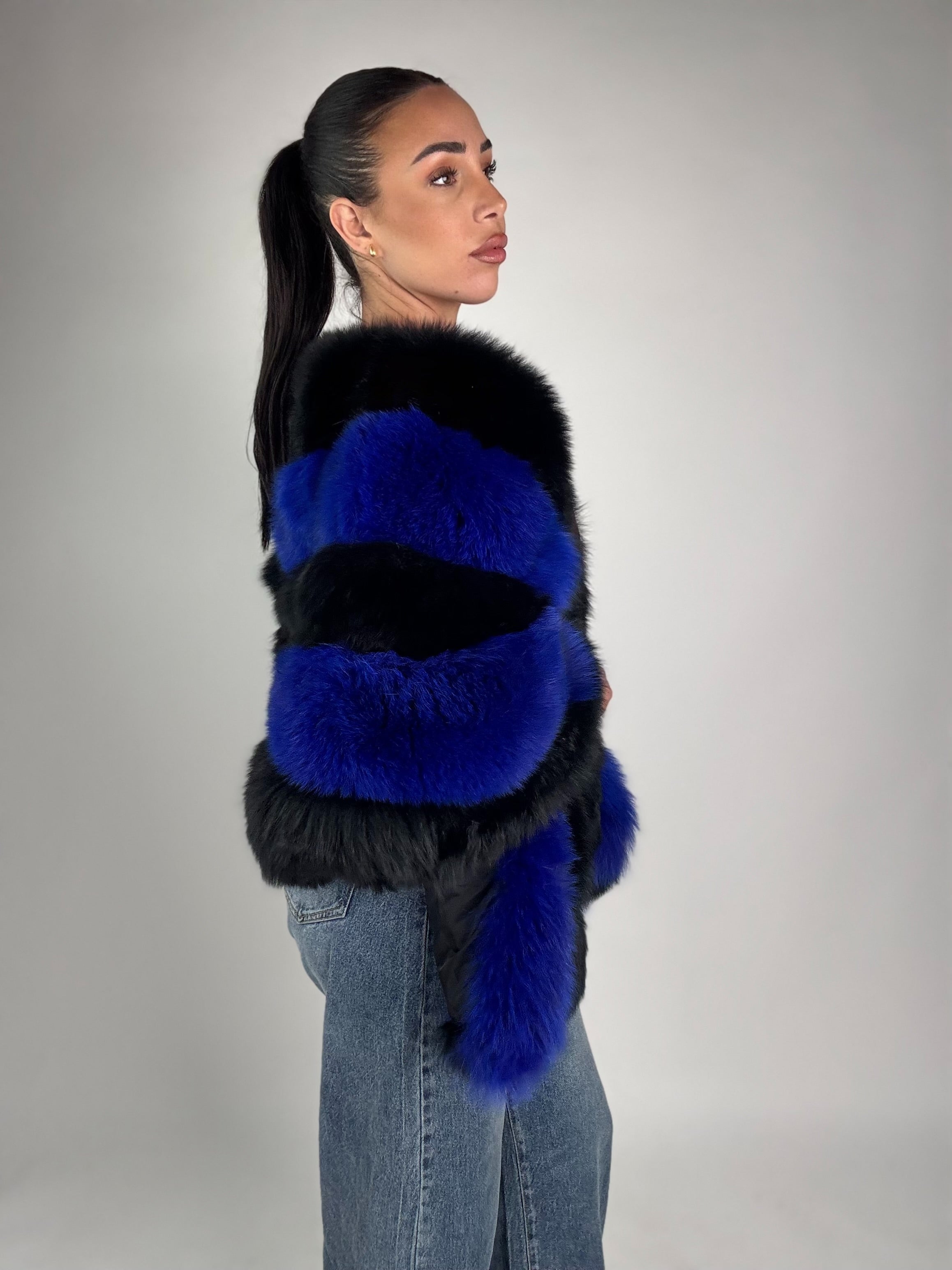Mink Bomber Jacket