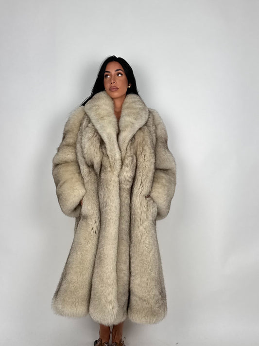 Cappotto in volpe della groenlandia N108