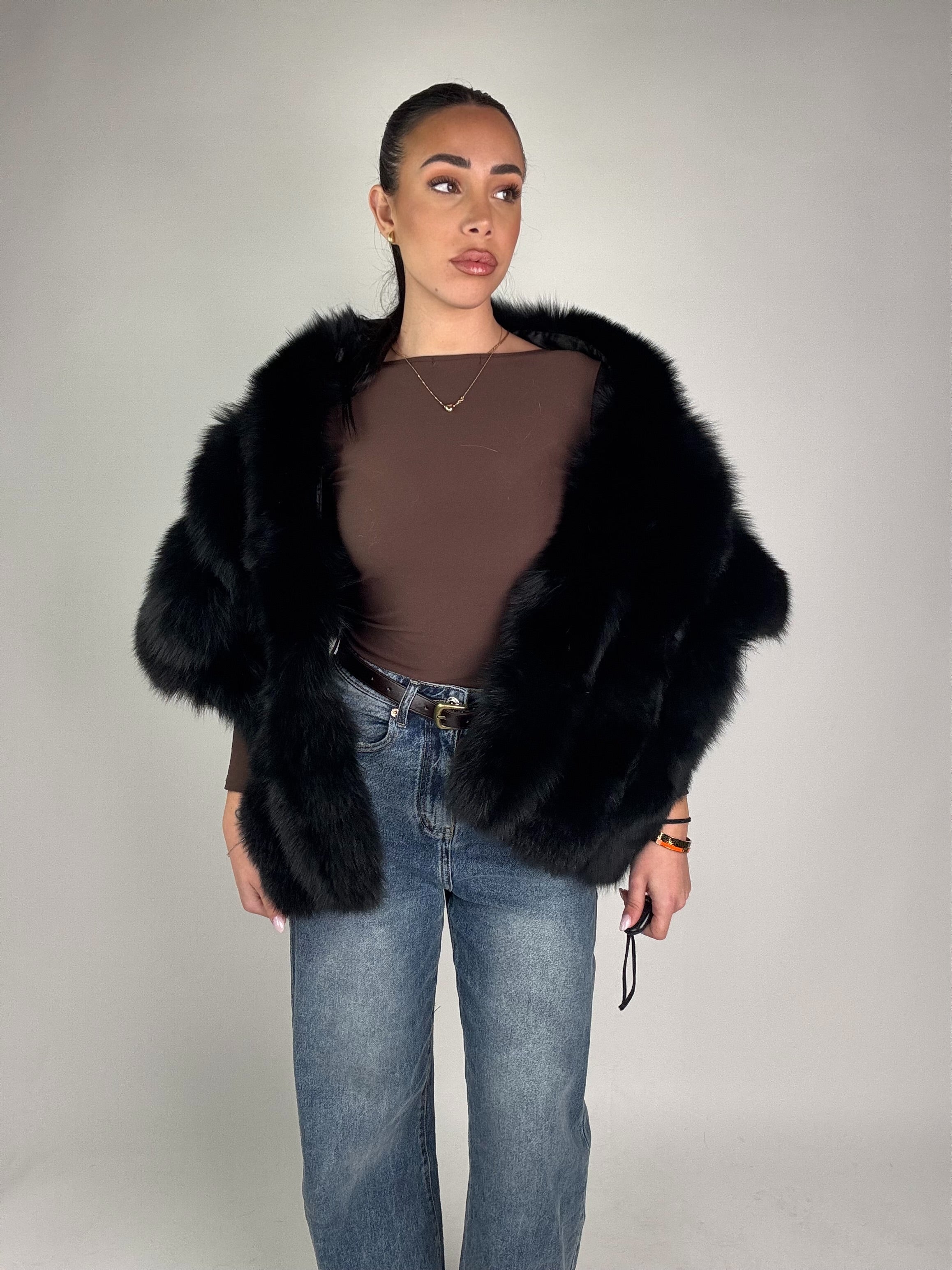 Mink Bomber Jacket