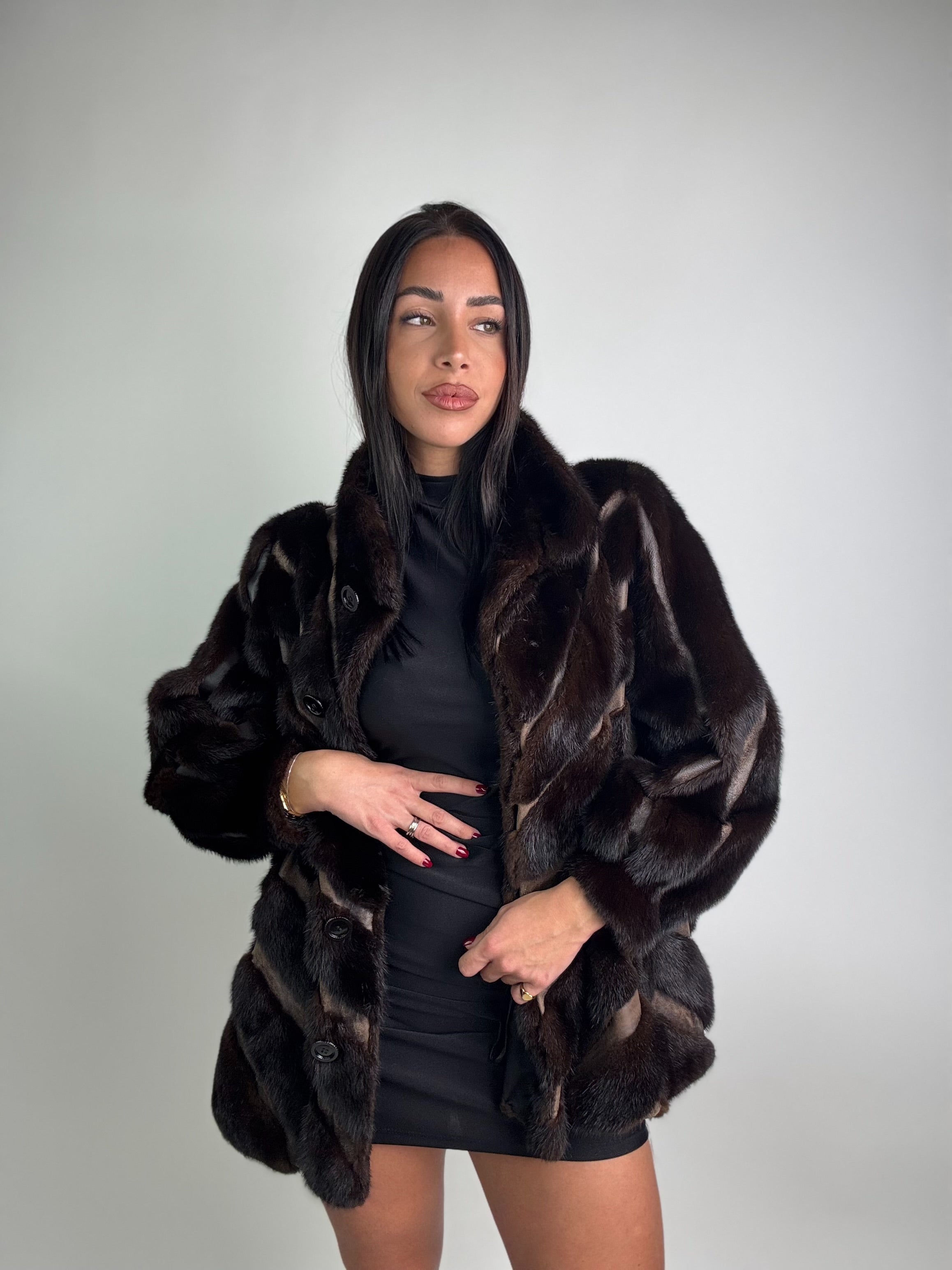 Giacca in visone N250