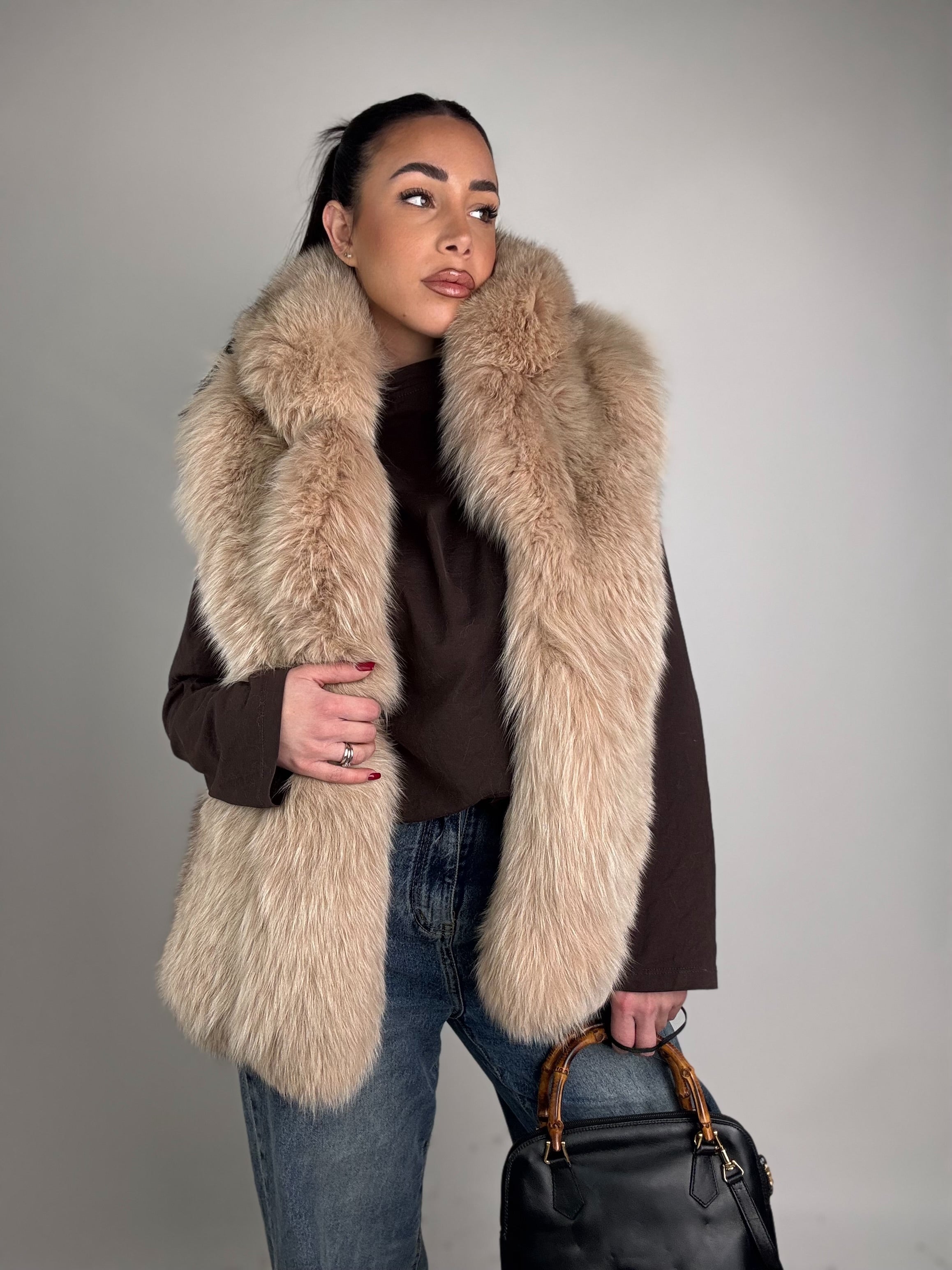 Mink Bomber Jacket