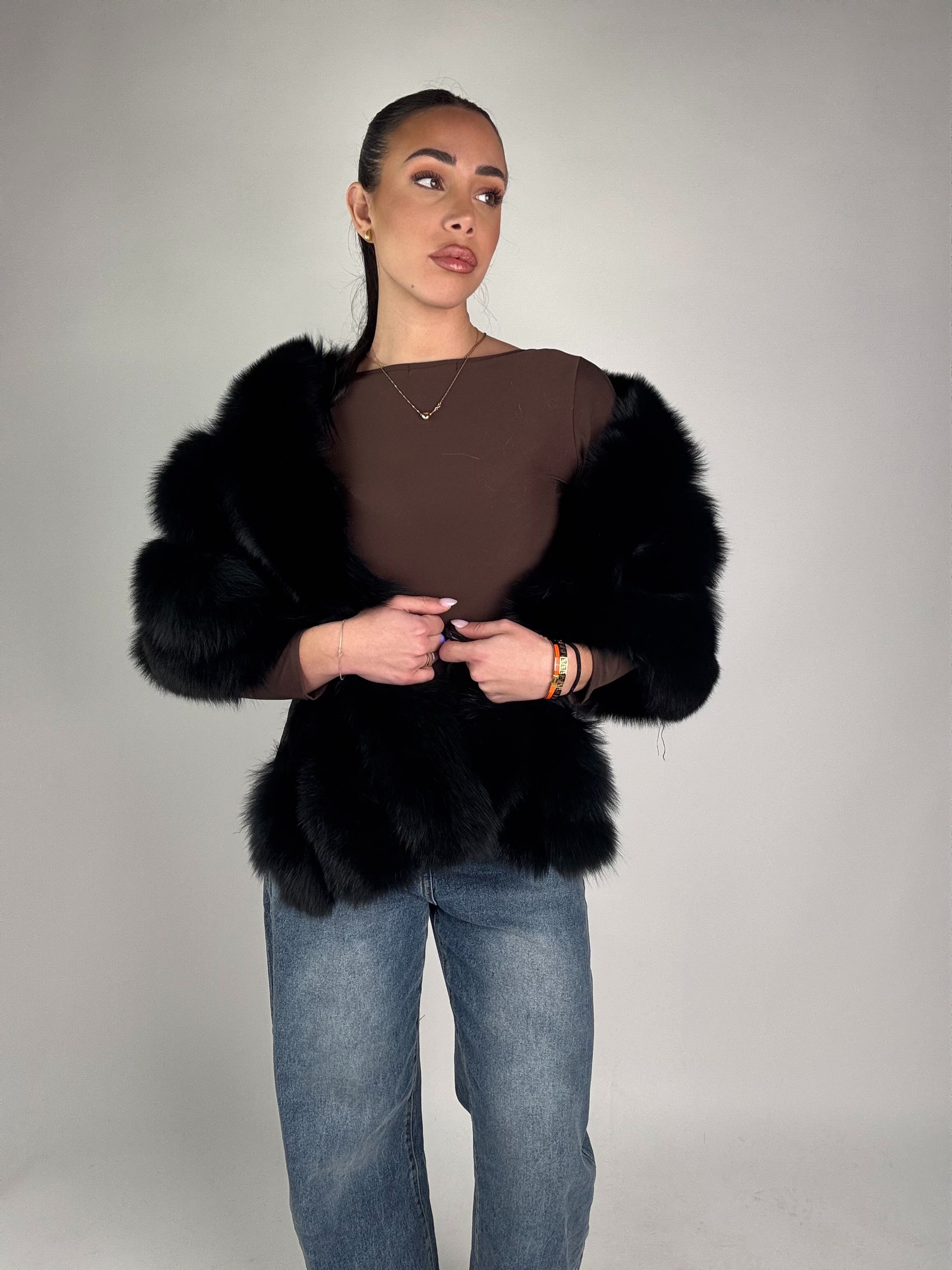 Mink Bomber Jacket