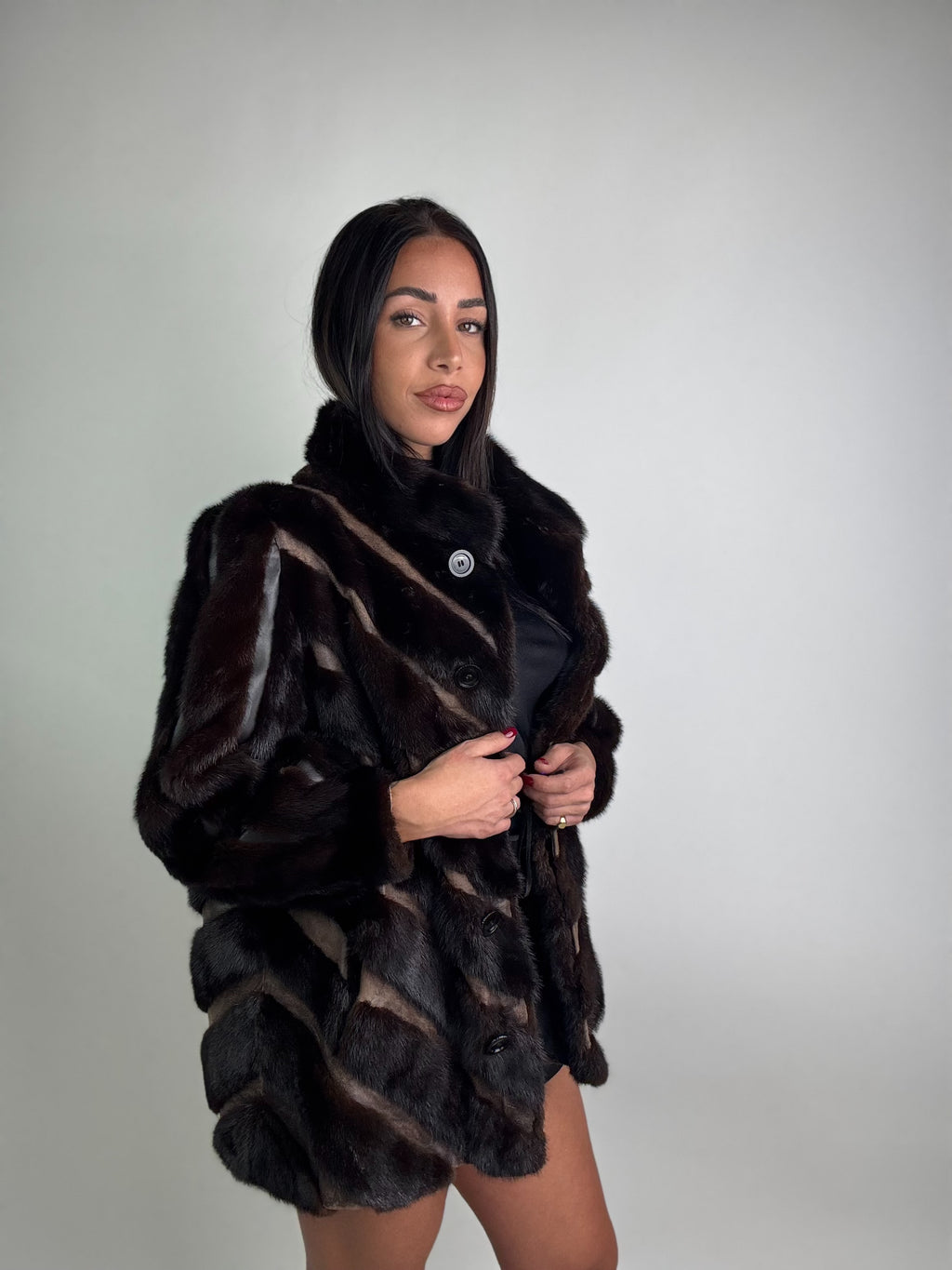 Giacca in visone N250