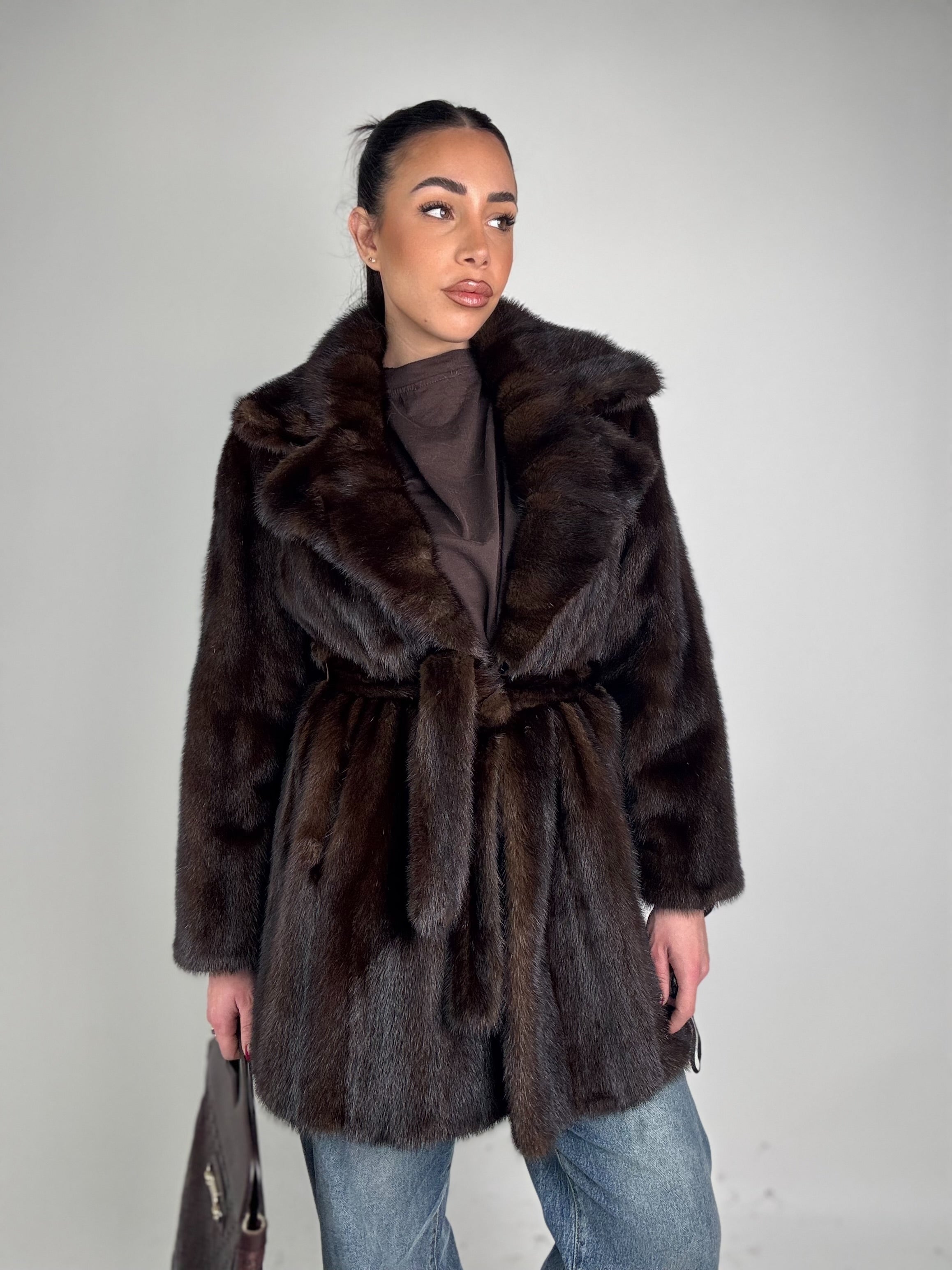 Cappotto in visone N496