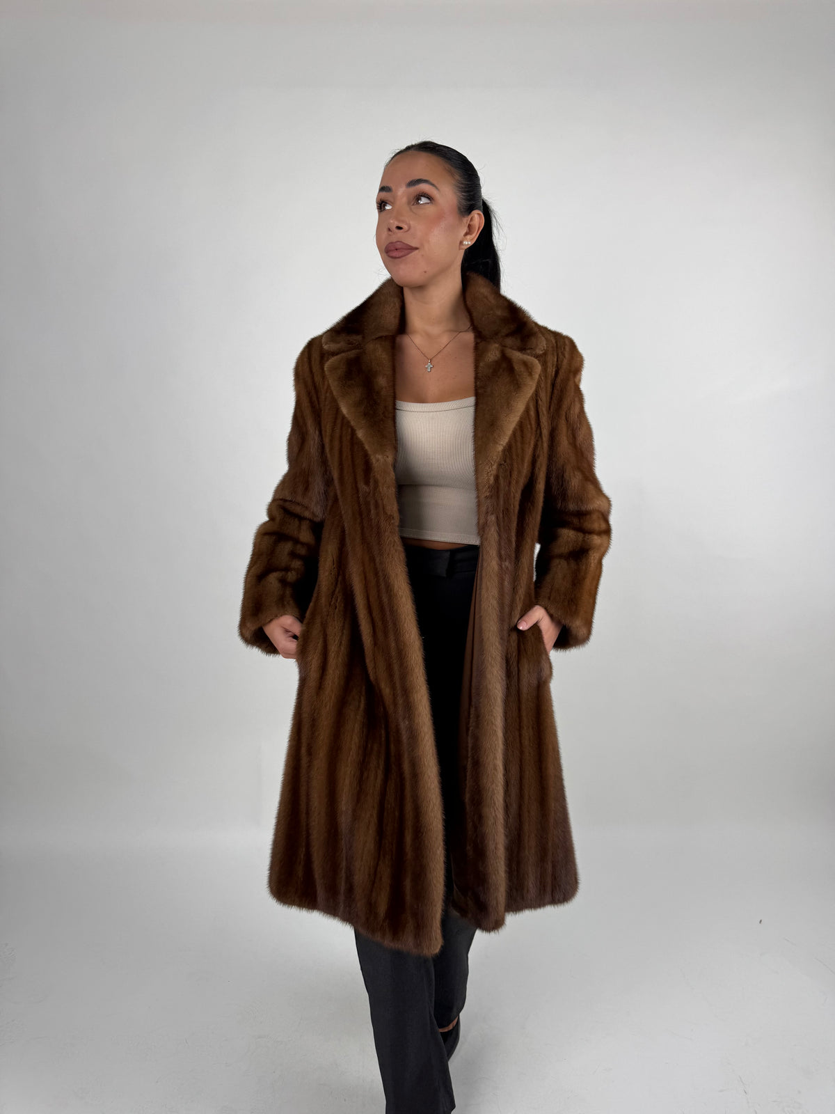 Cappotto in visone N764
