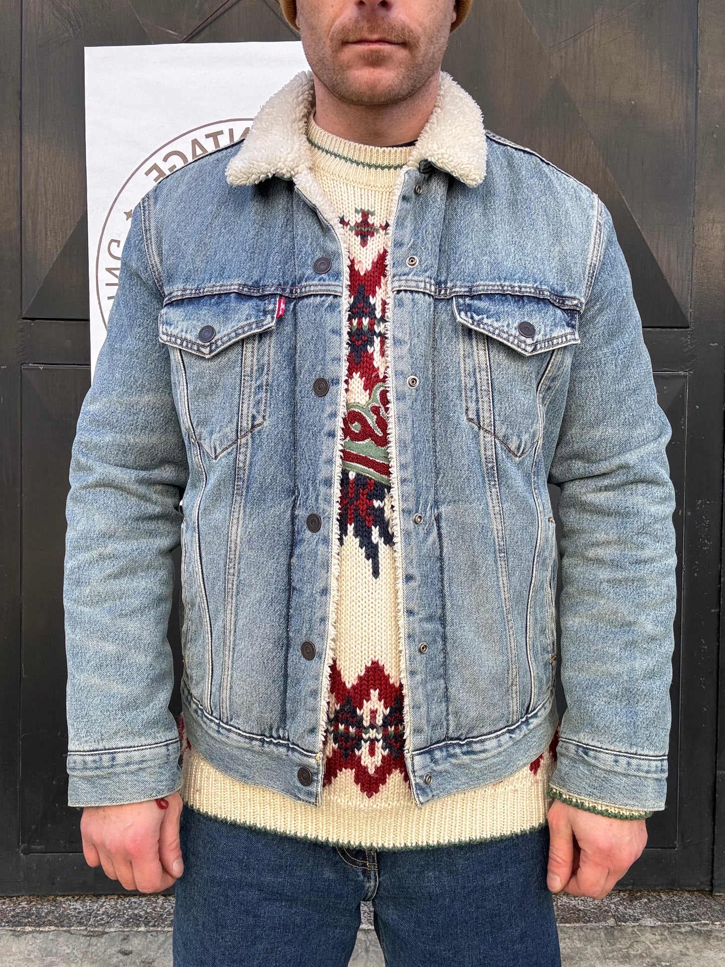 Giacca Levi's sherpa