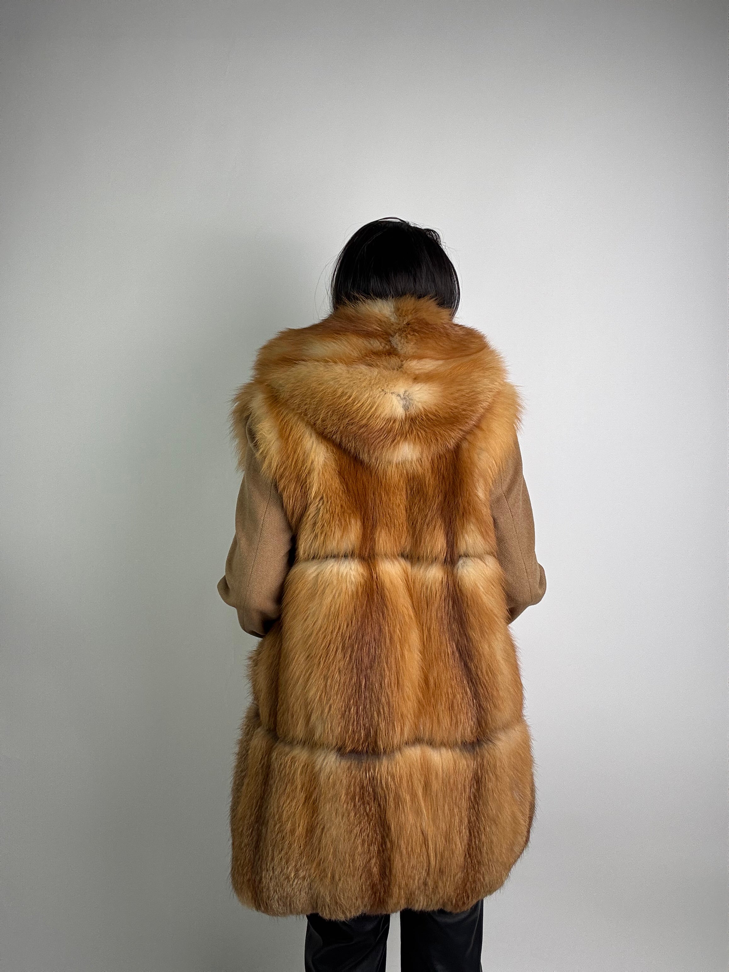 Smanicato in volpe rossa N38