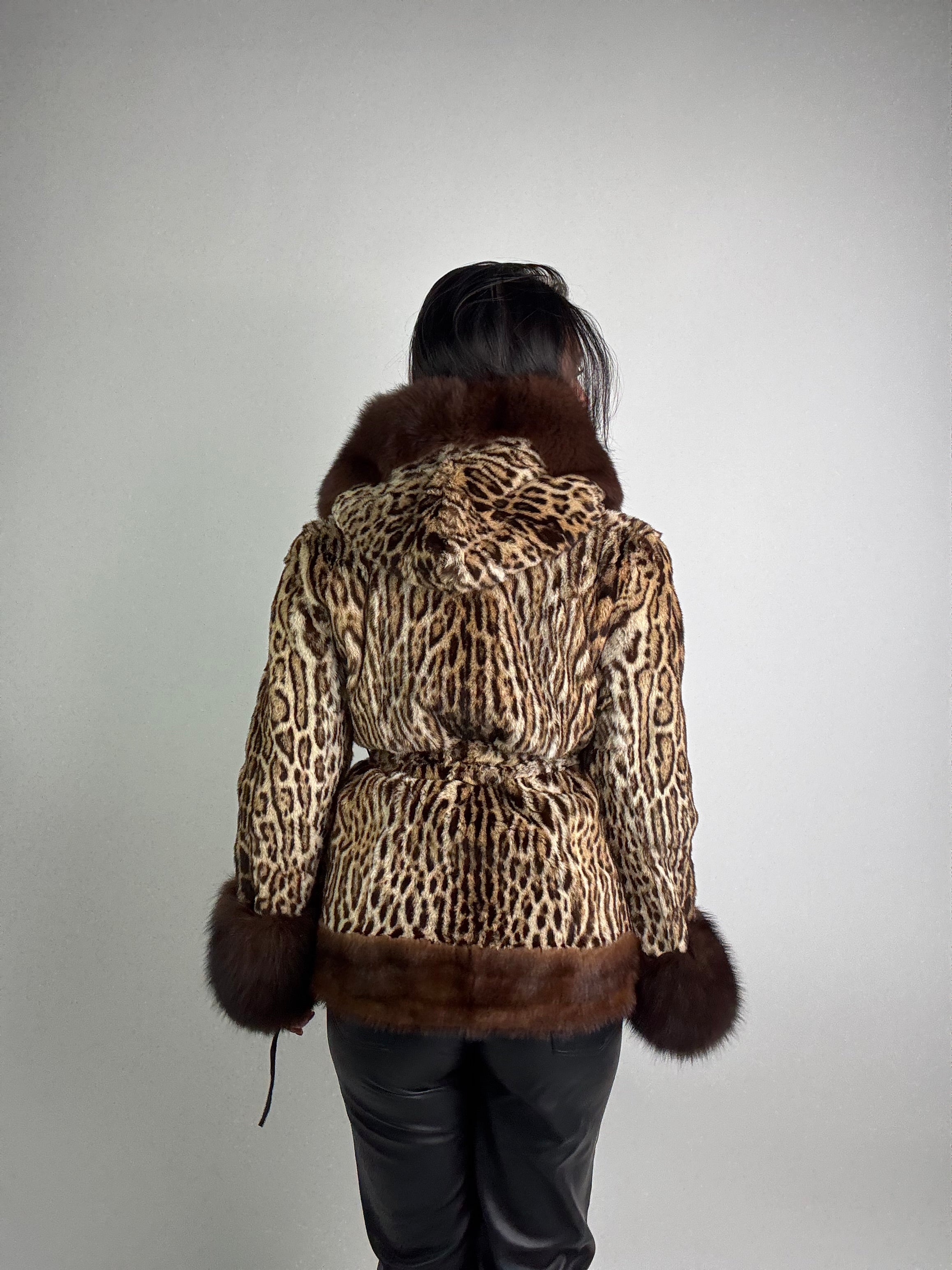 Giacca in leopardo N28