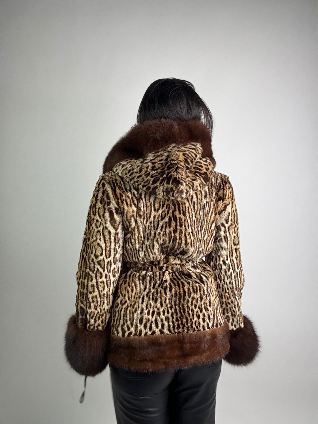 Giacca in leopardo N28