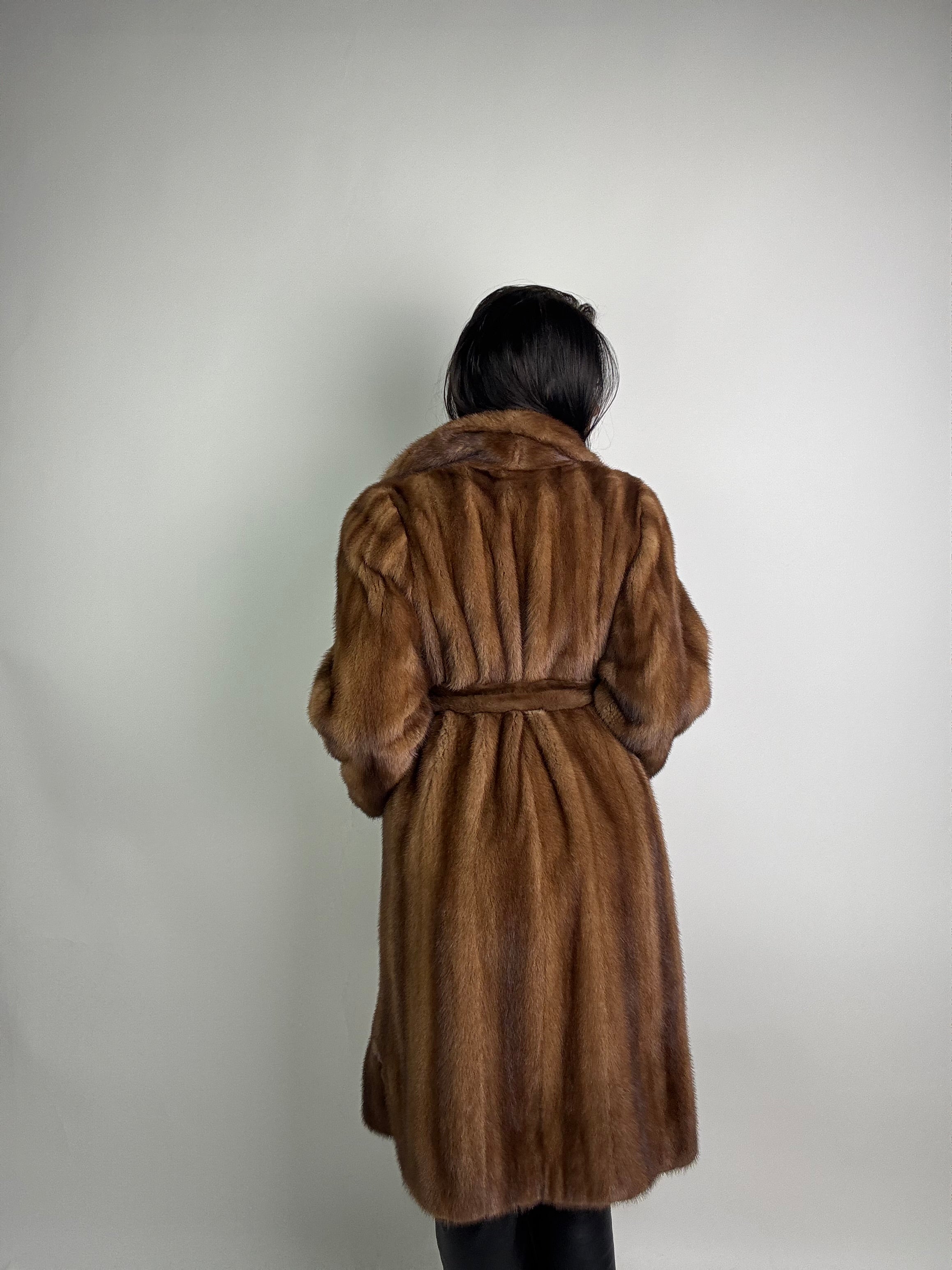 Cappotto in visone N308