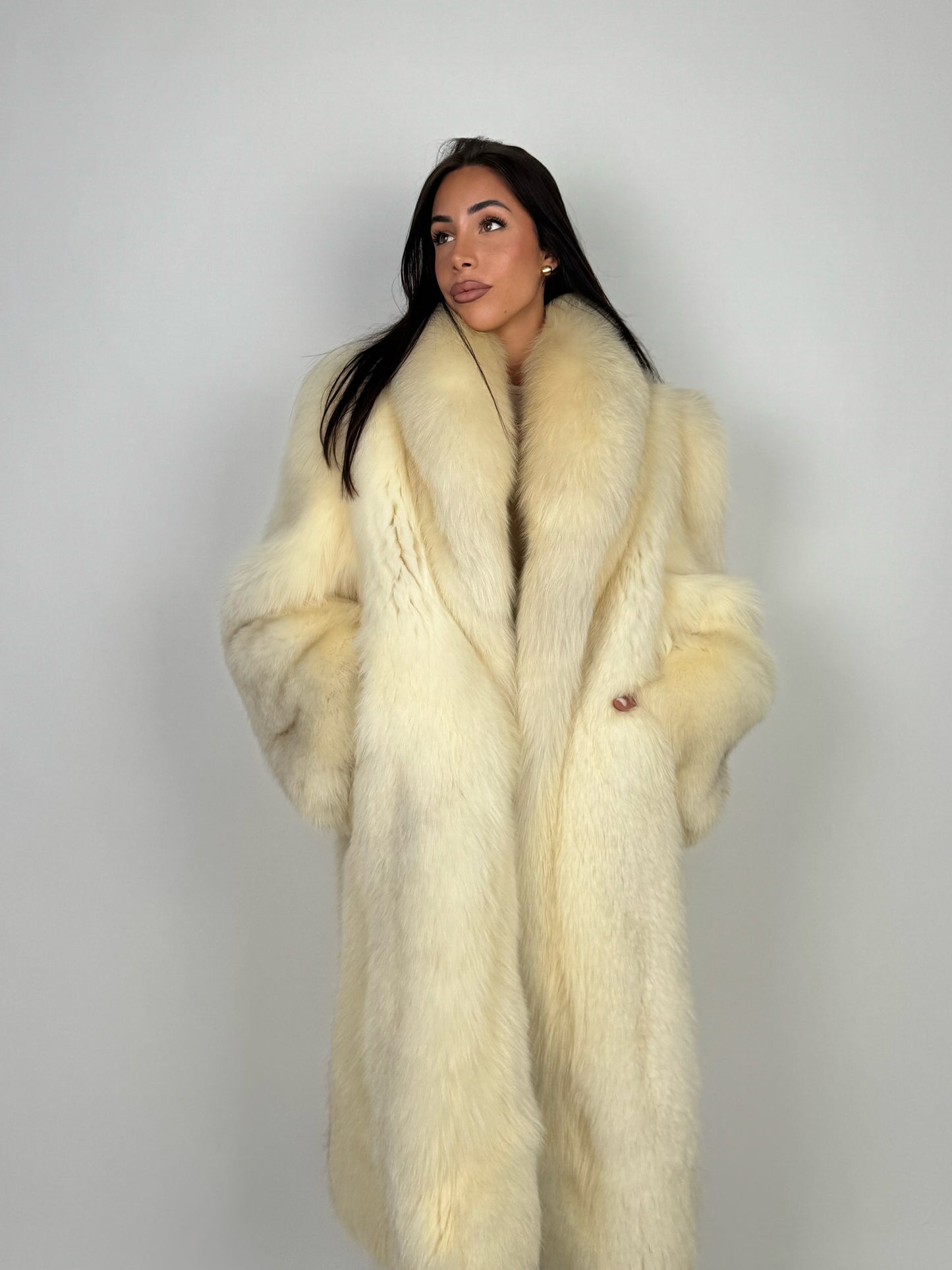 Cappotto in volpe shadow N976