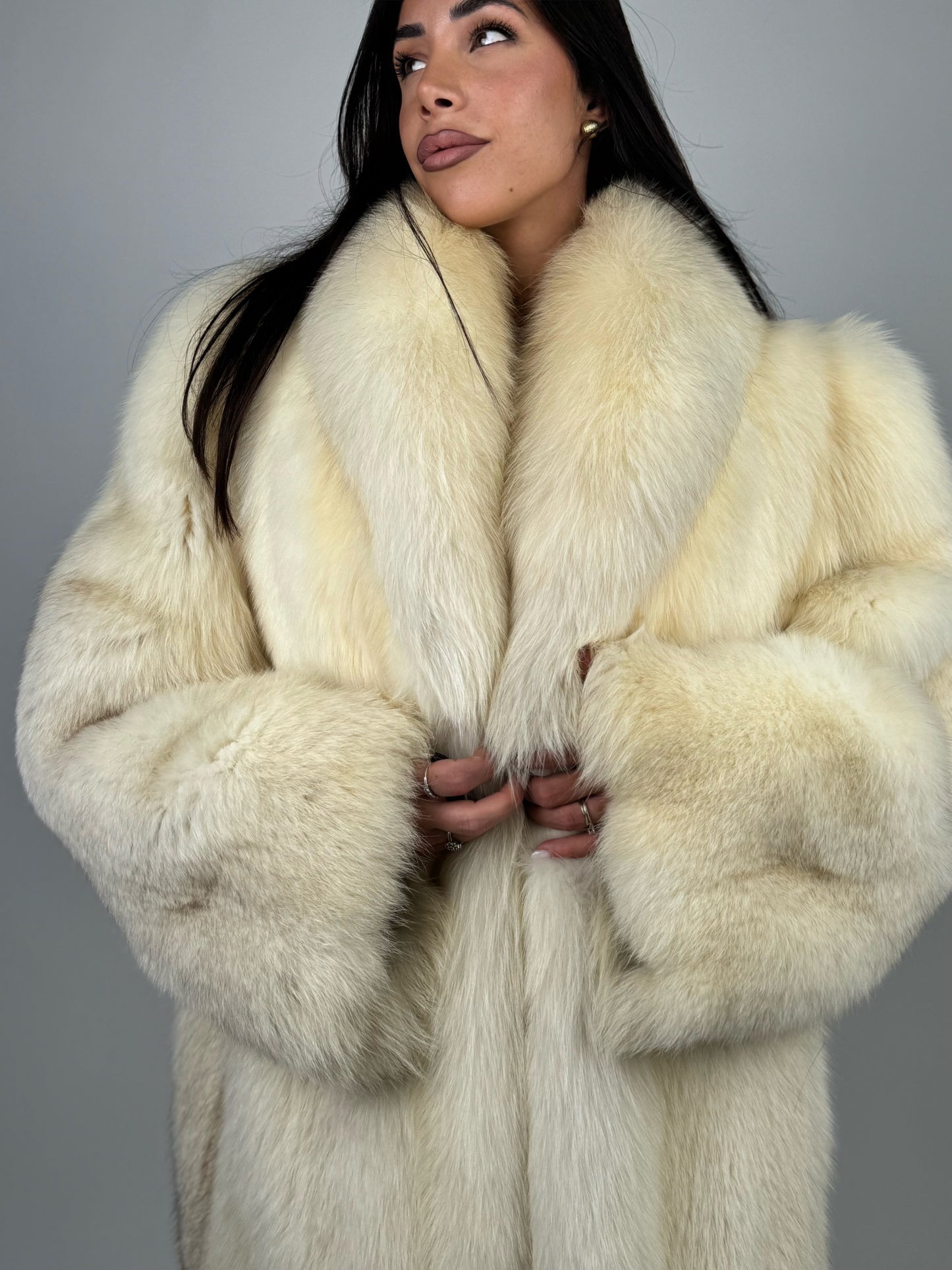 Cappotto in volpe shadow N976