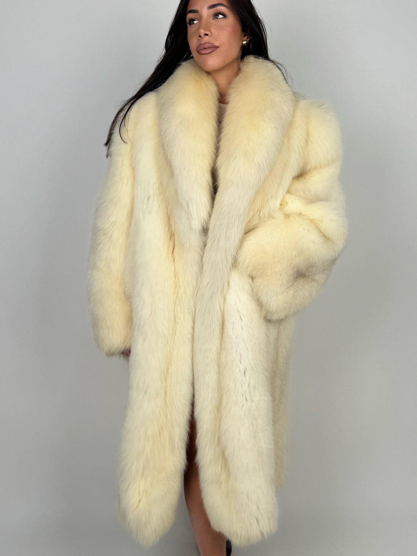 Cappotto in volpe shadow N976